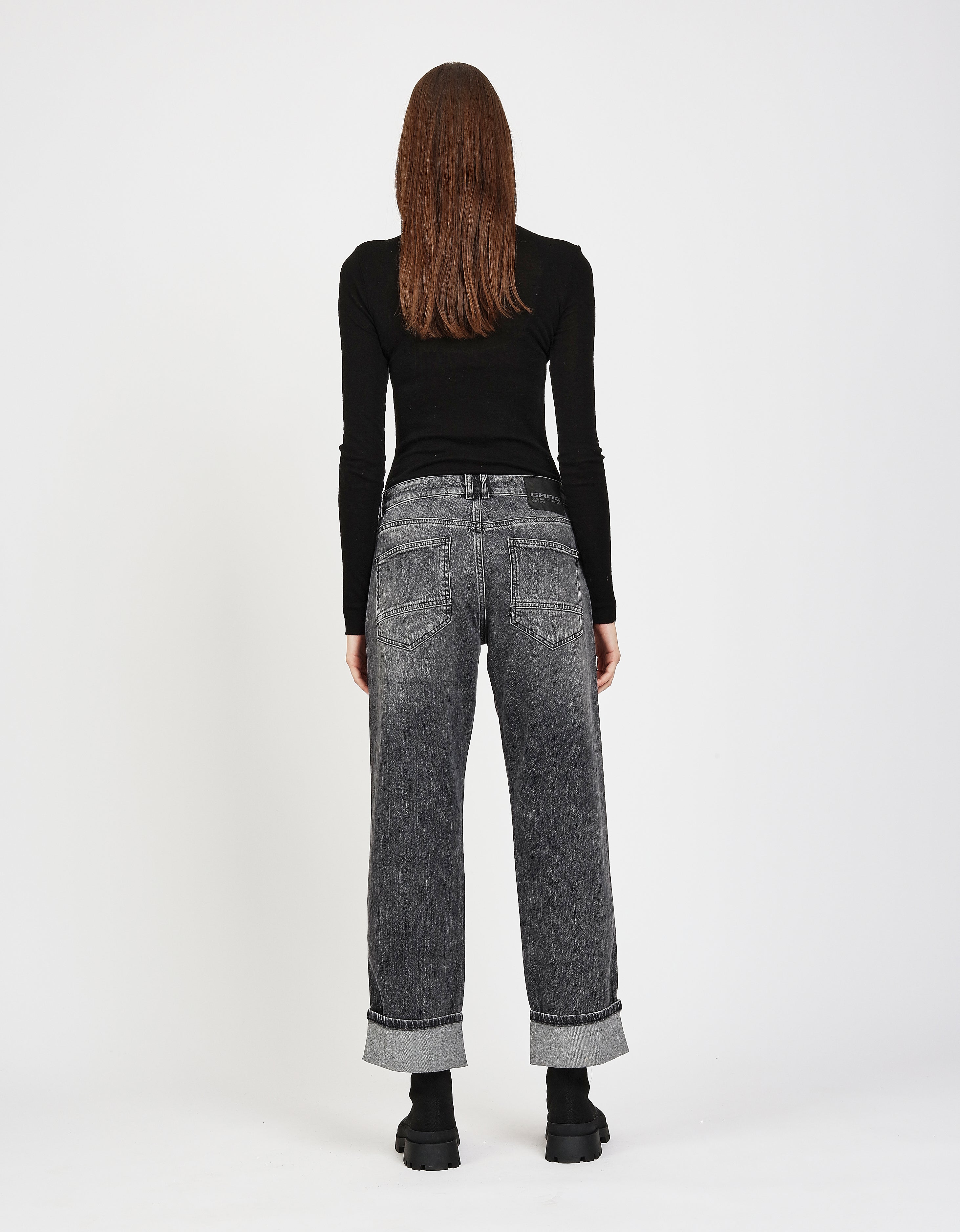 Gang Wide Leg Light Anthra Wash