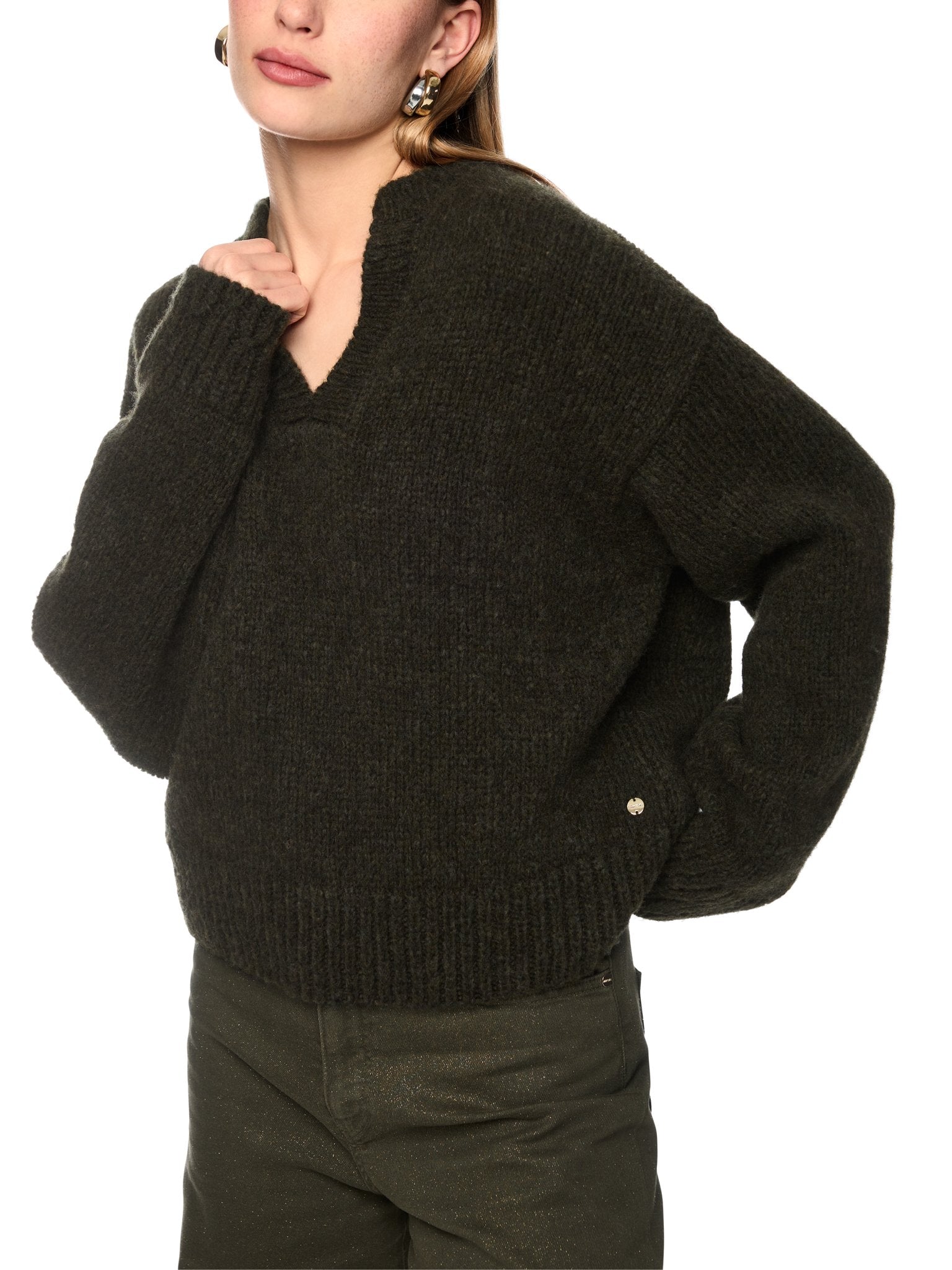 Grobstrickpullover Knitted in Germany