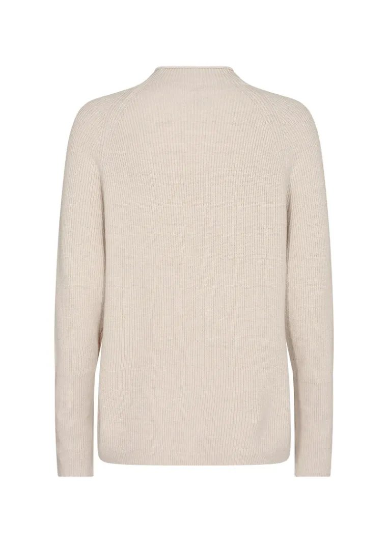 Soyaconcept Strickpullover Cream Melange