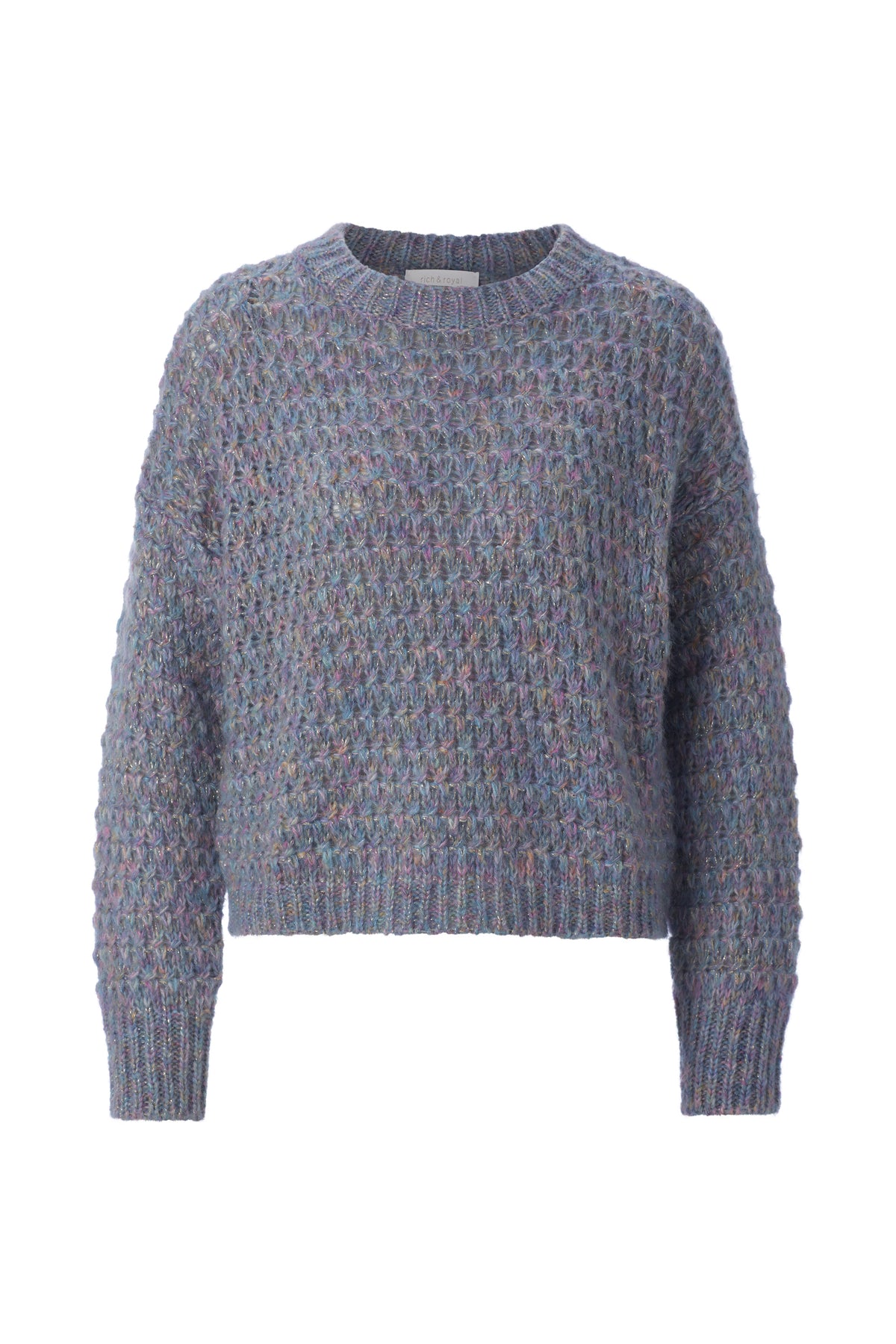 Rich & Royal Strickpullover Dusty Blue
