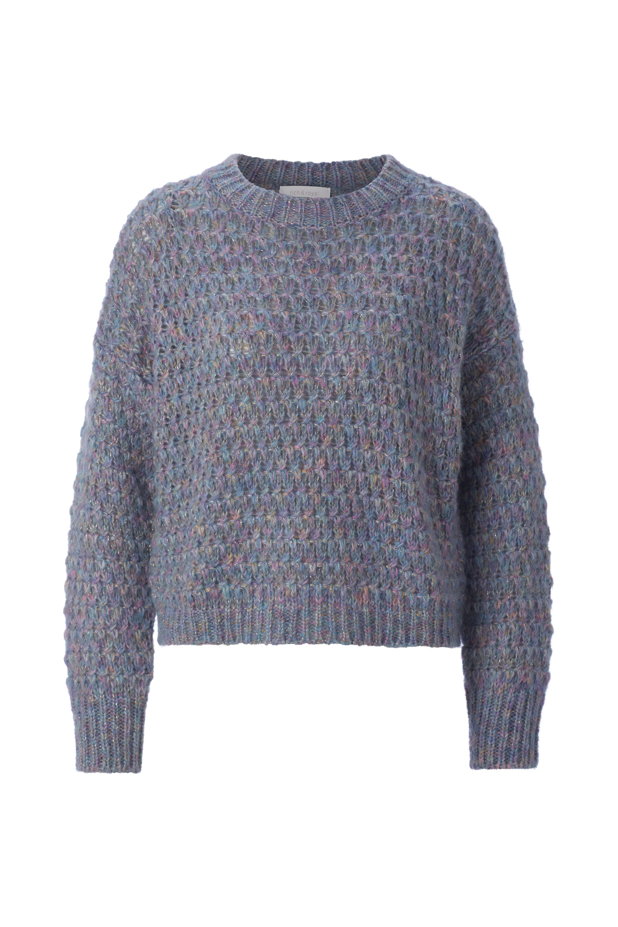 Rich & Royal Strickpullover Dusty Blue