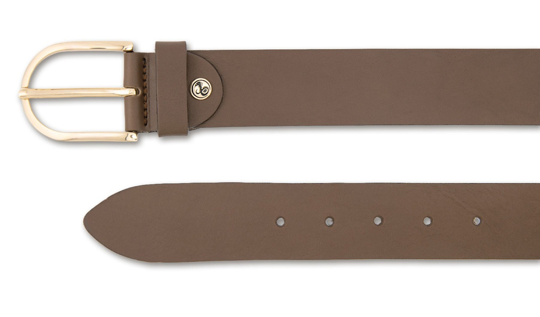 4cm Walk-Nappaledergürtel