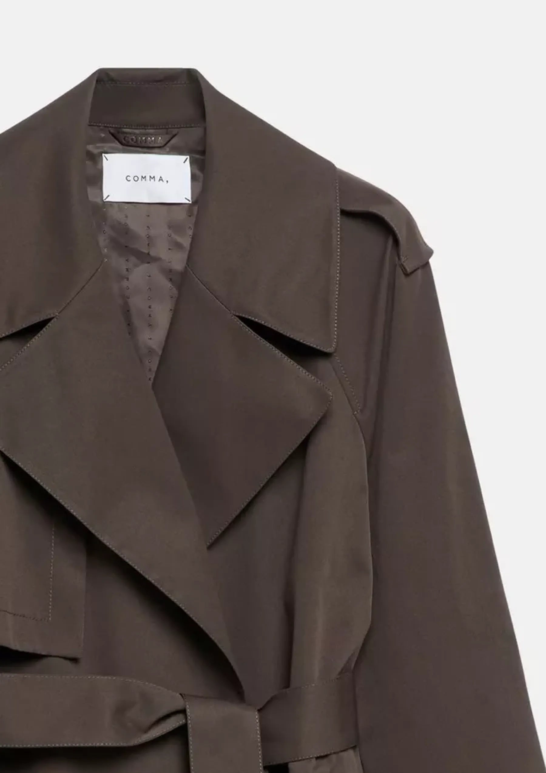 Trenchcoat mit Bindegürtel