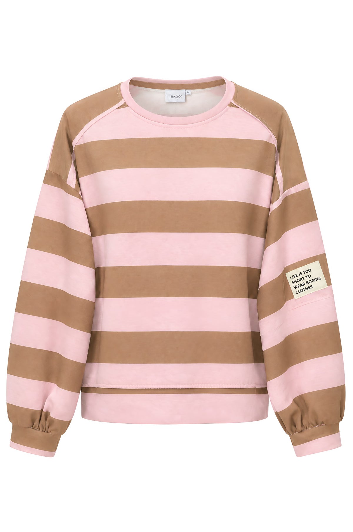 Sweatshirt "Life is too short"