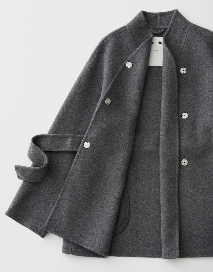 Wickeljacke aus Wolle