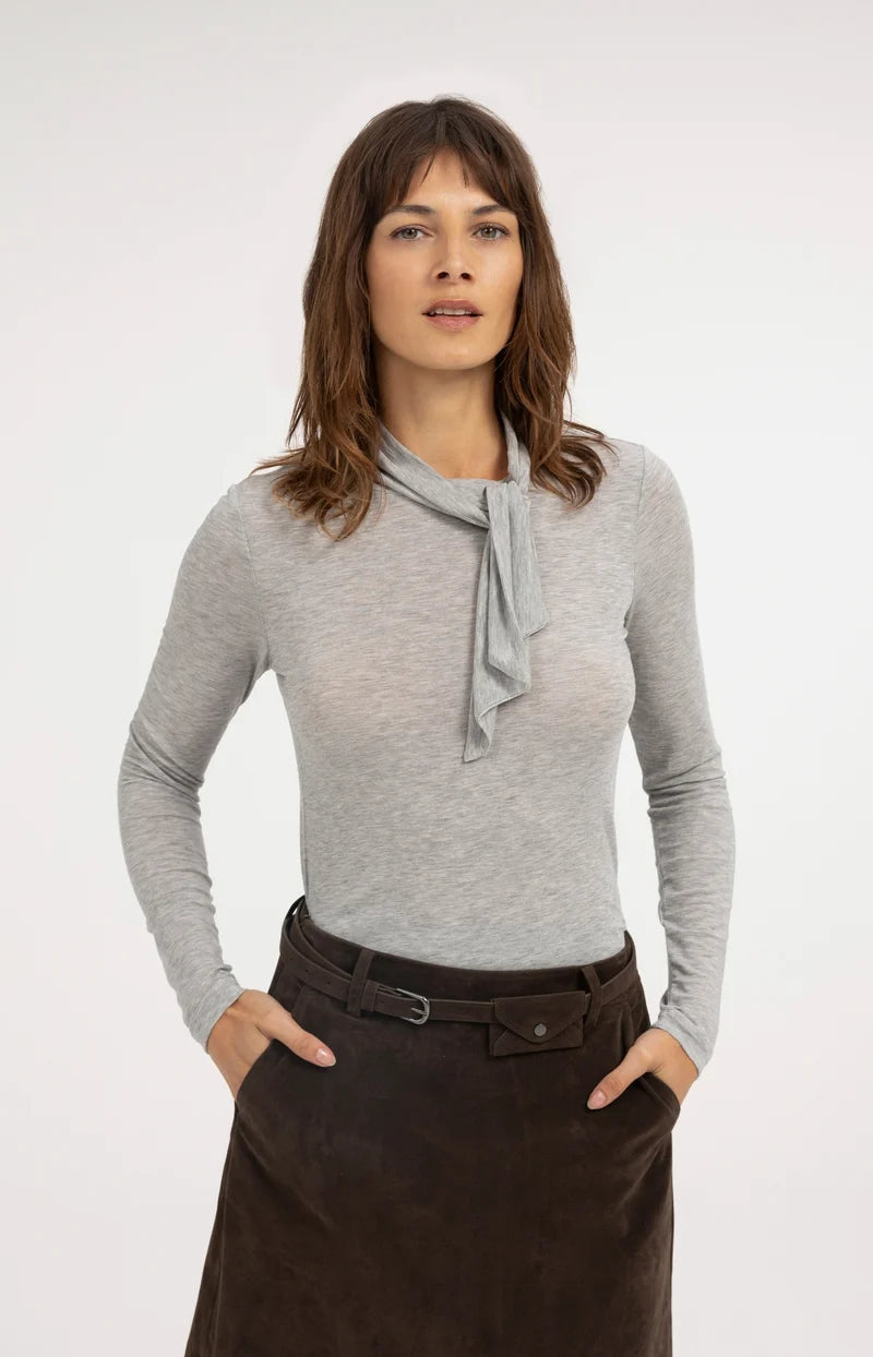 Longsleeve mit Schaldetail