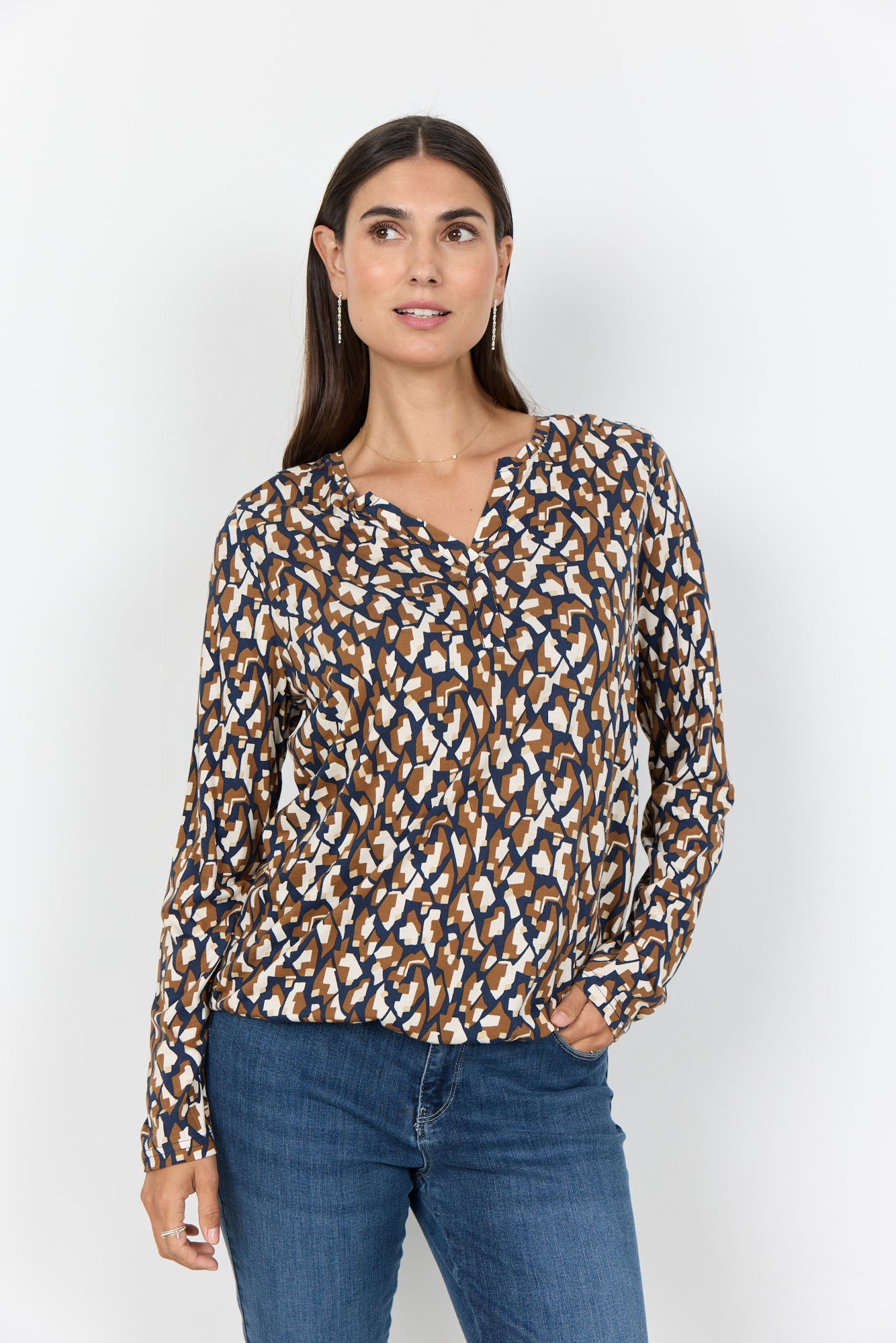 Soyaconcept Blusen Navy Blazer Combi