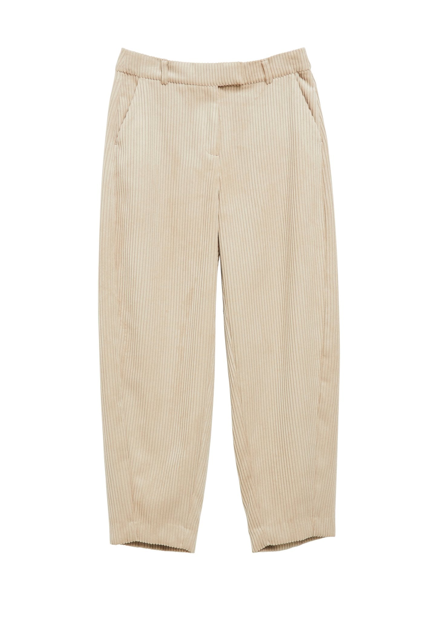 Cordhose mit Formbund