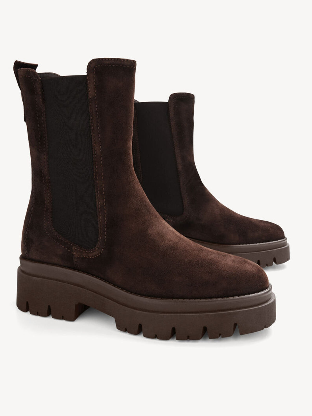 Chelsea Boot aus Veloursleder