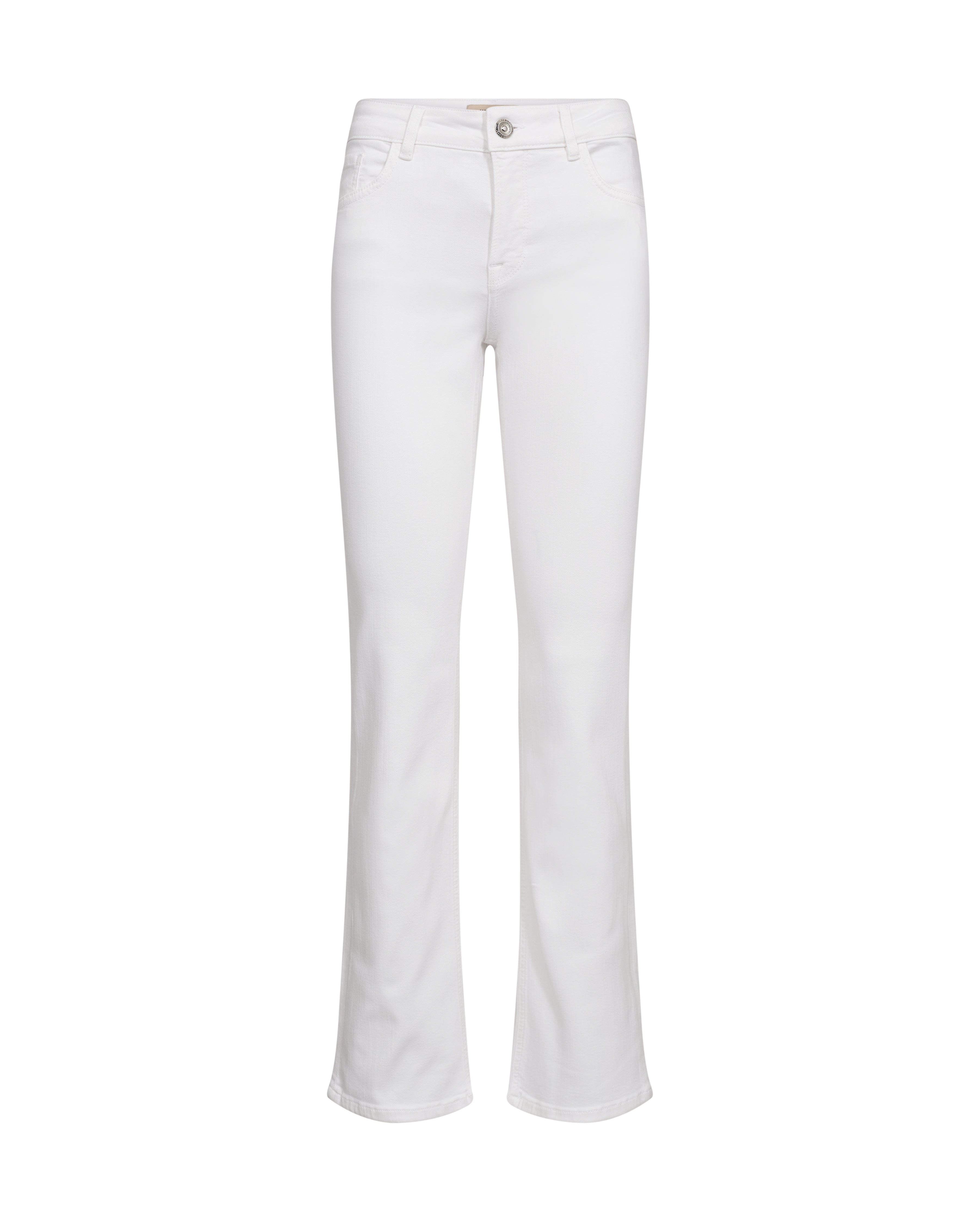 Mos Mosh Flared Leg Bright White