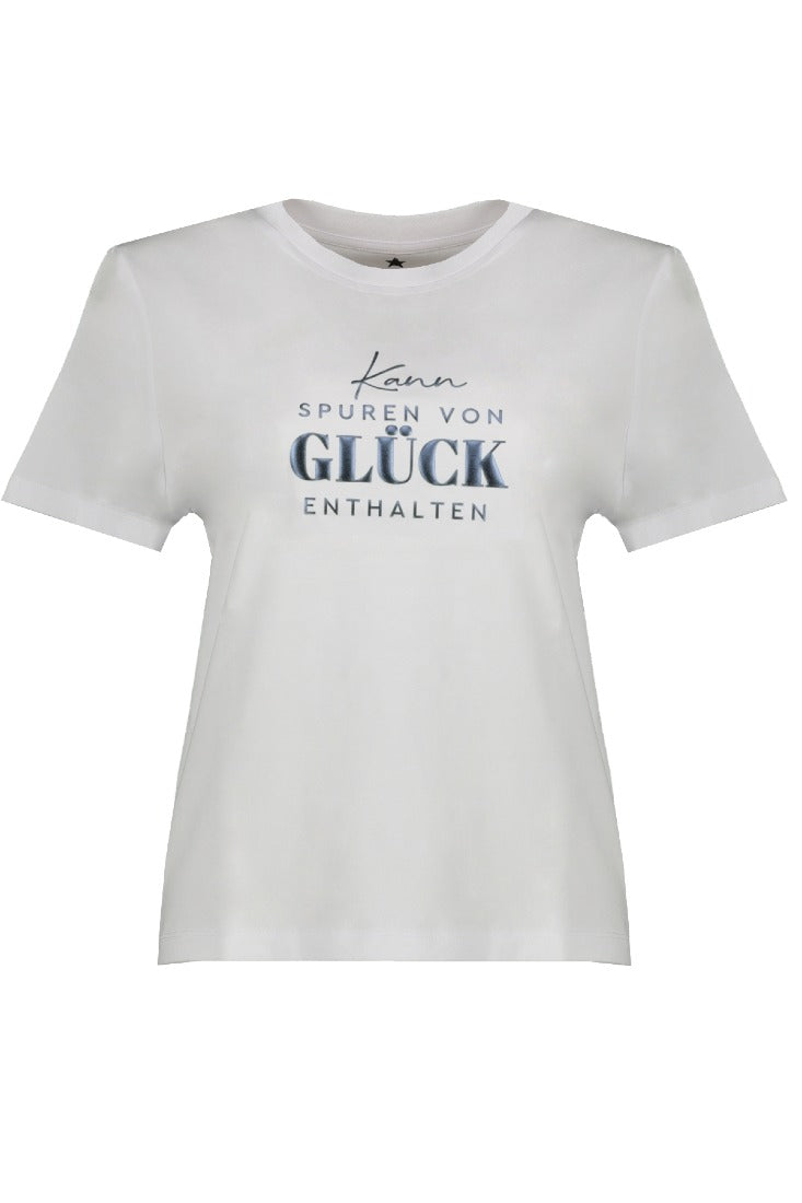 be famous T-Shirts White - Puffy Dusk Blue