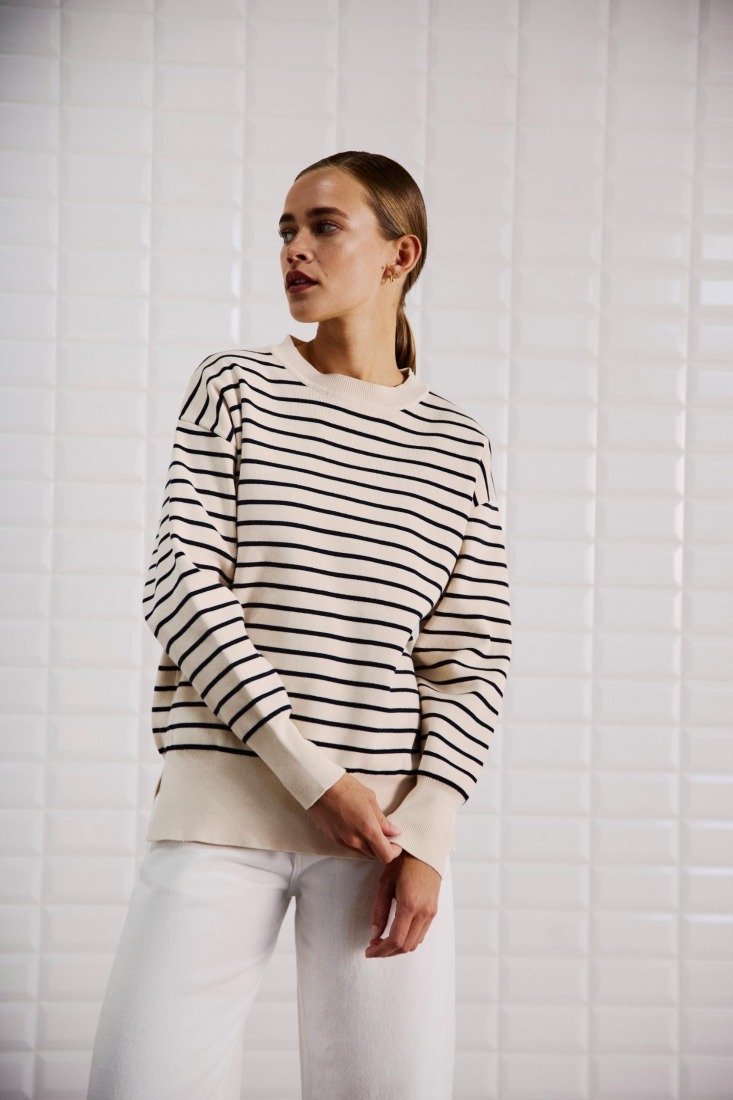 WithBlack Strickpullover Birch _ Na