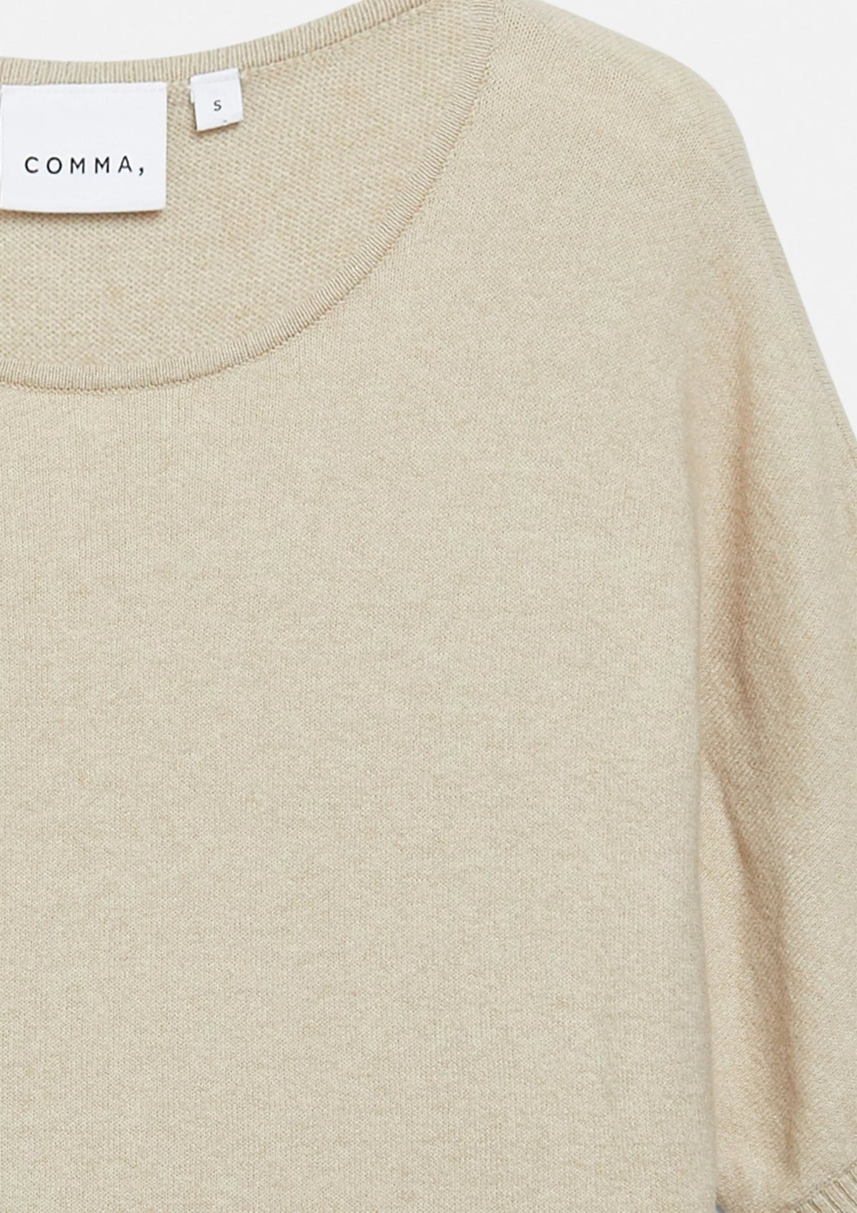 Strickpullover mit U-Bootausschnitt