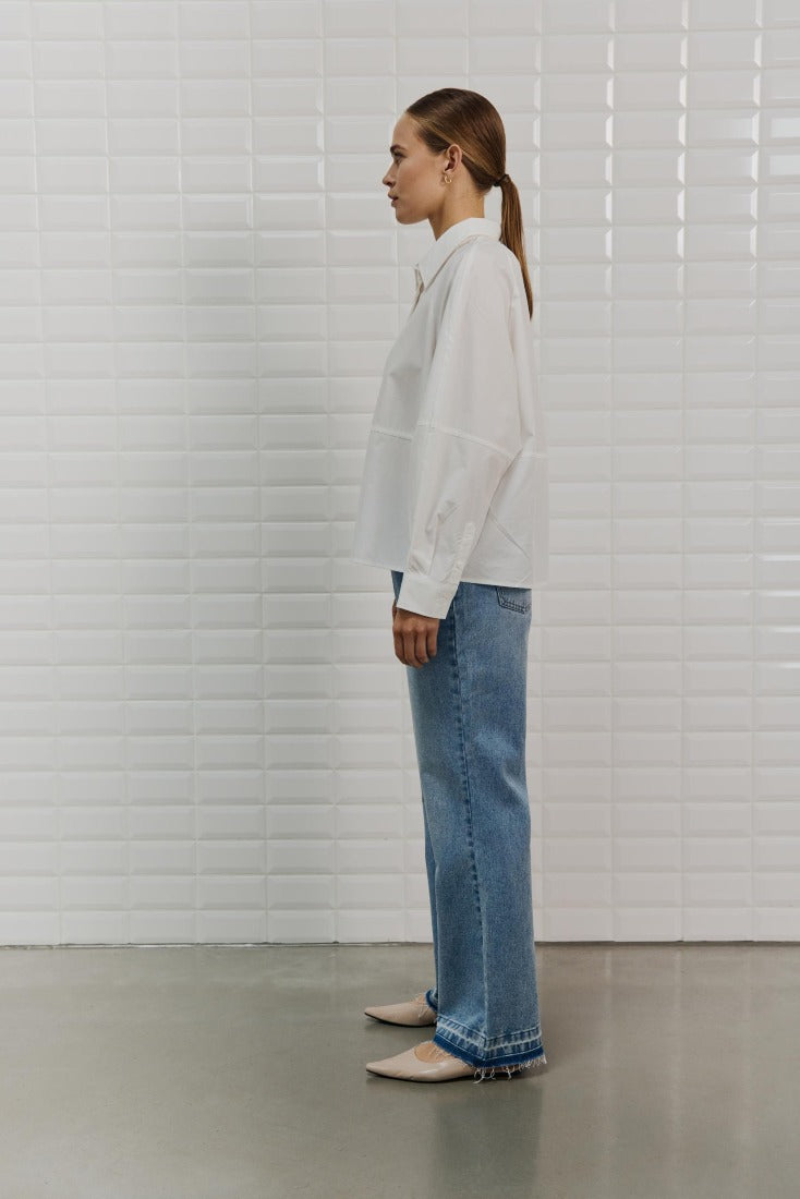 WithBlack Blusen White