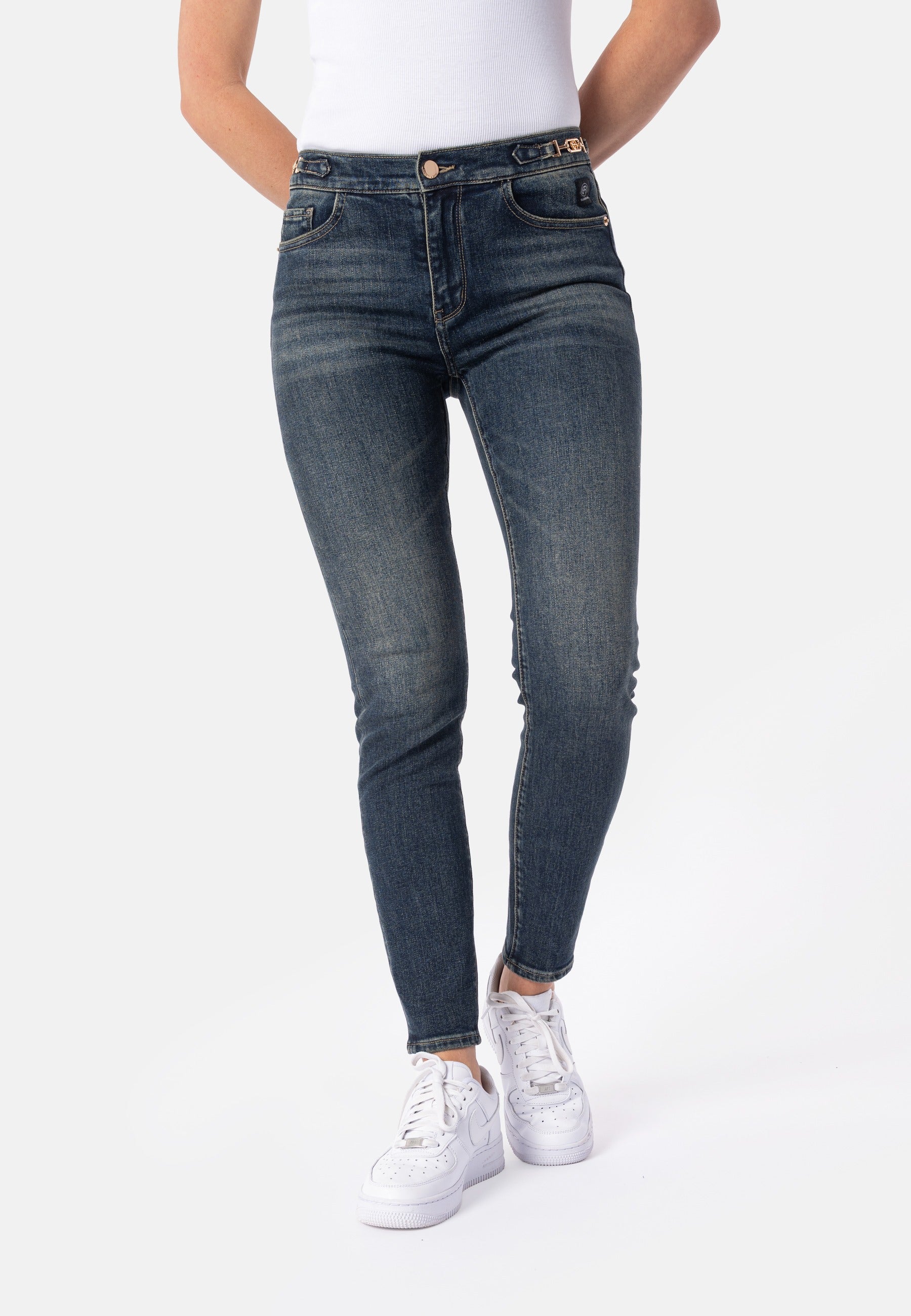 Jeanshose MANOU Gold