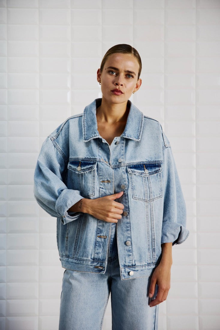 WithBlack Jeansjacken Blue Sprin