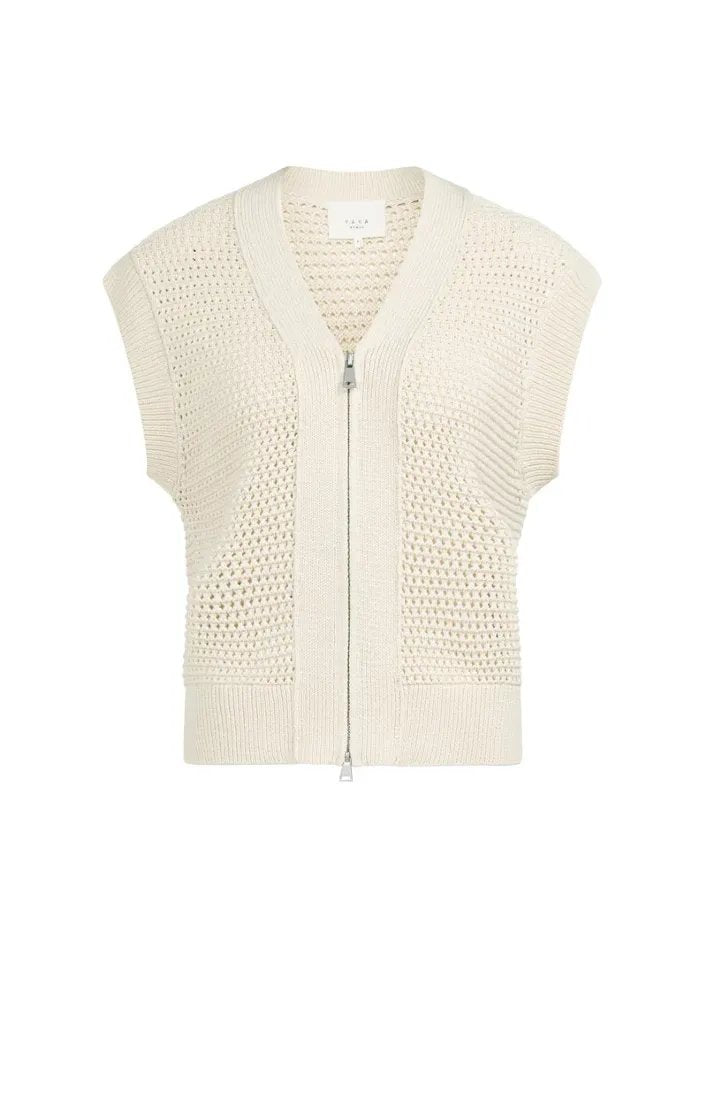 Ärmelloser Cardigan