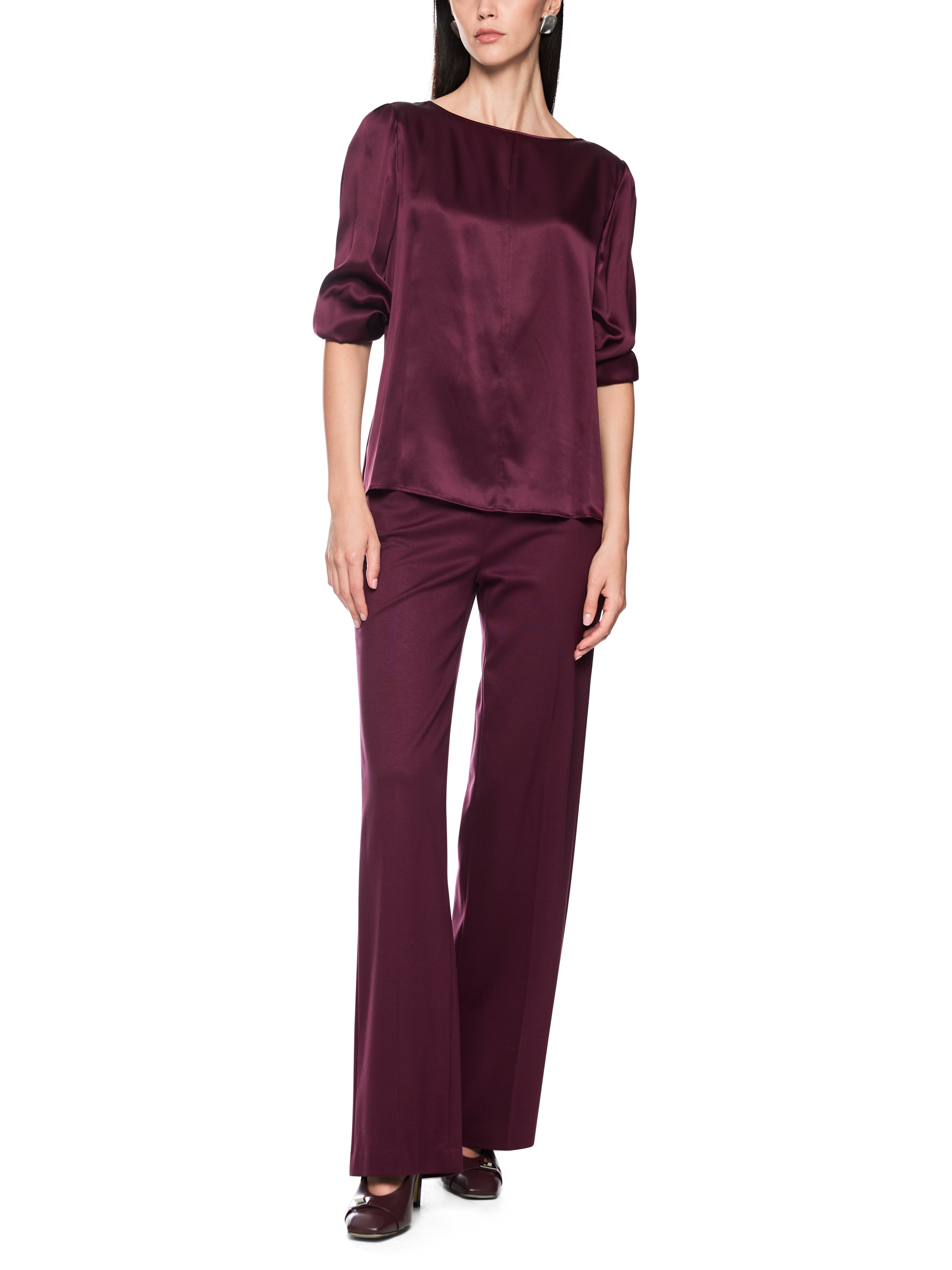 Bluse aus Seide