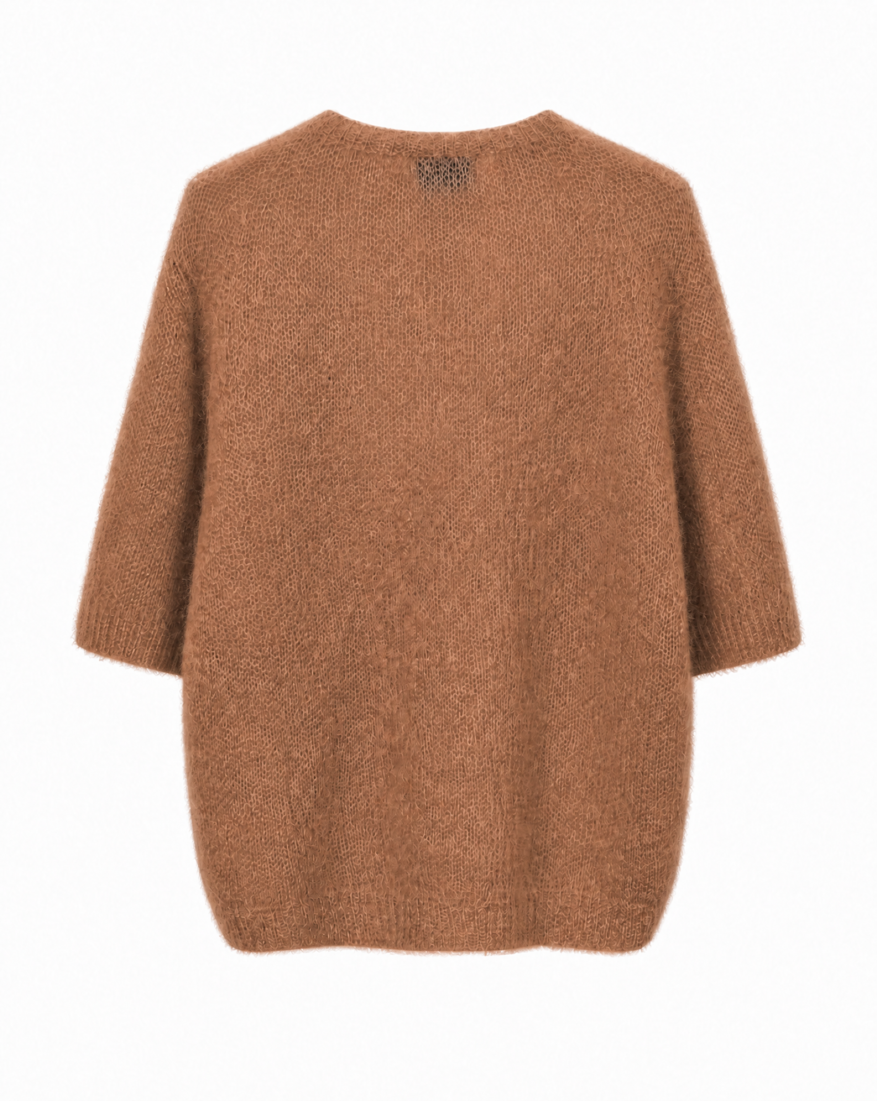 Strickpullover mit Kurzarm