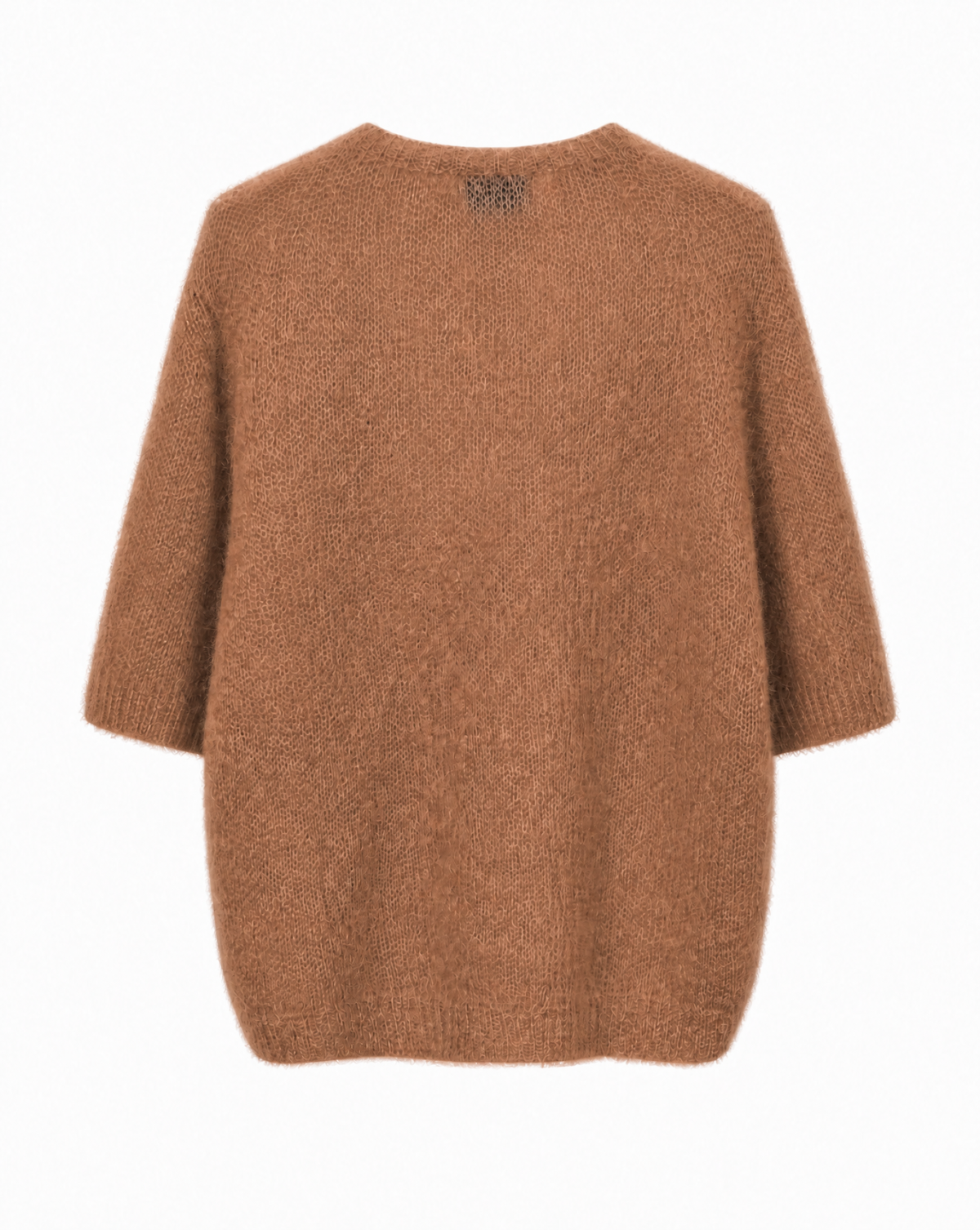Strickpullover mit Kurzarm