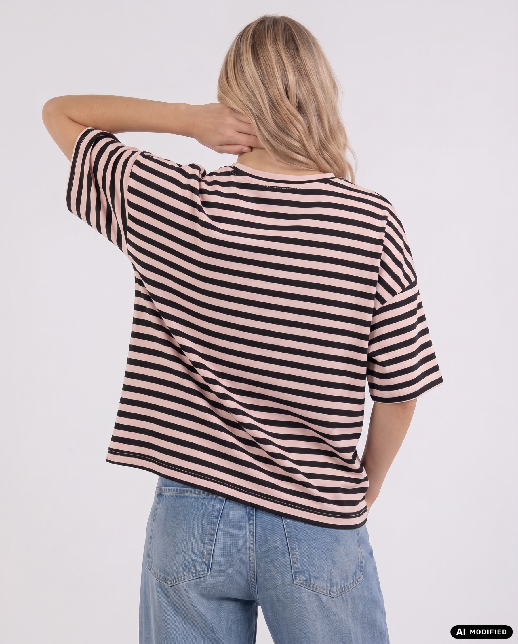 T-Shirt mit Streifen