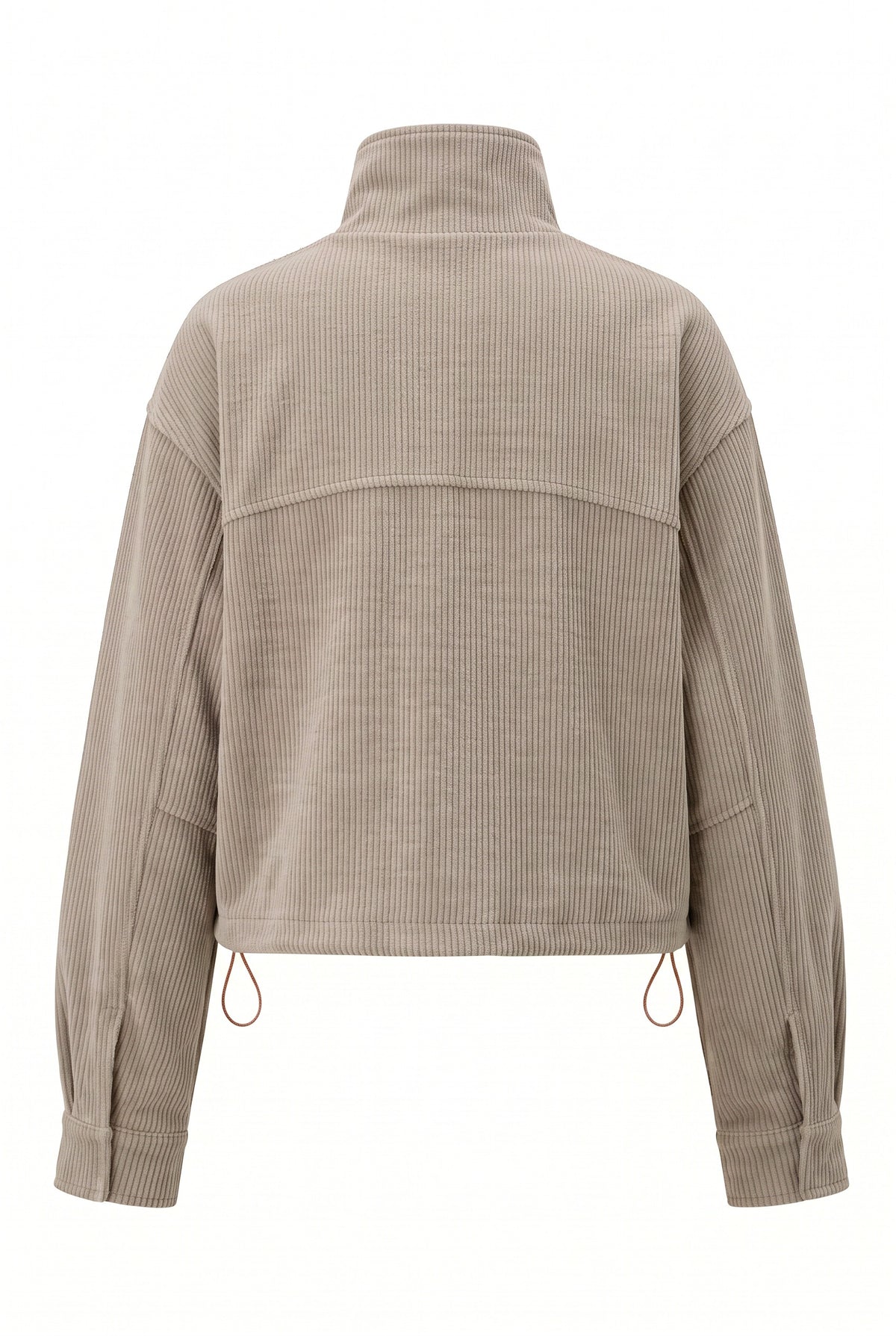 Cordjacke mit Stehkragen