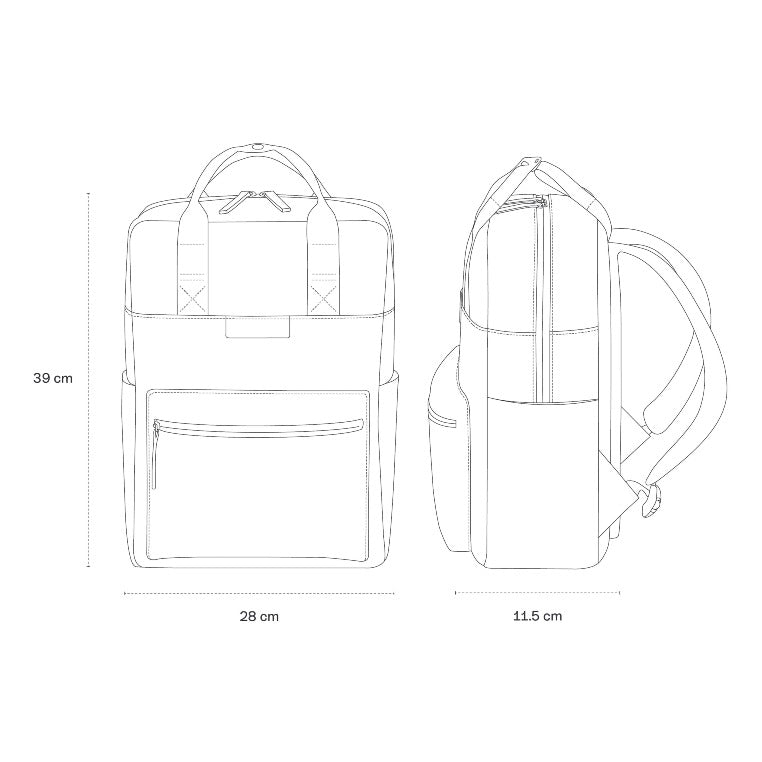 KAPTEN & SON Rucksäcke Sandstone