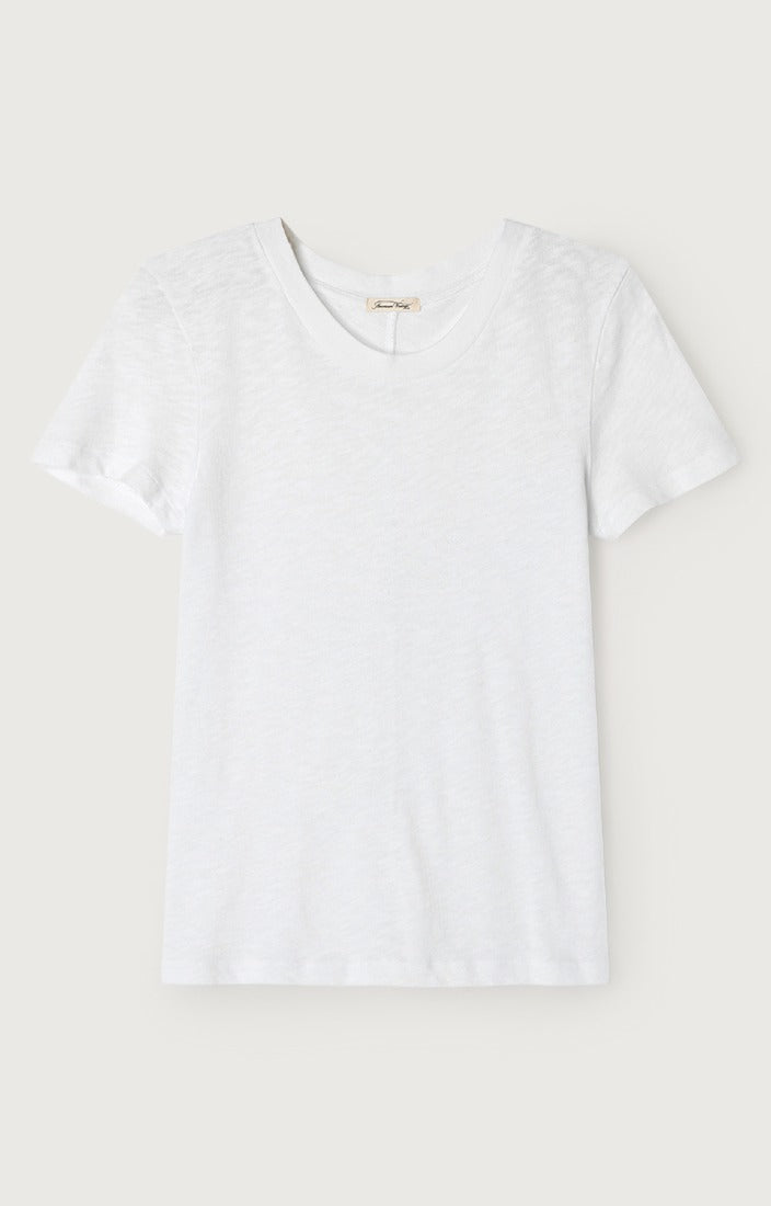 American Vintage T-Shirts Blanc