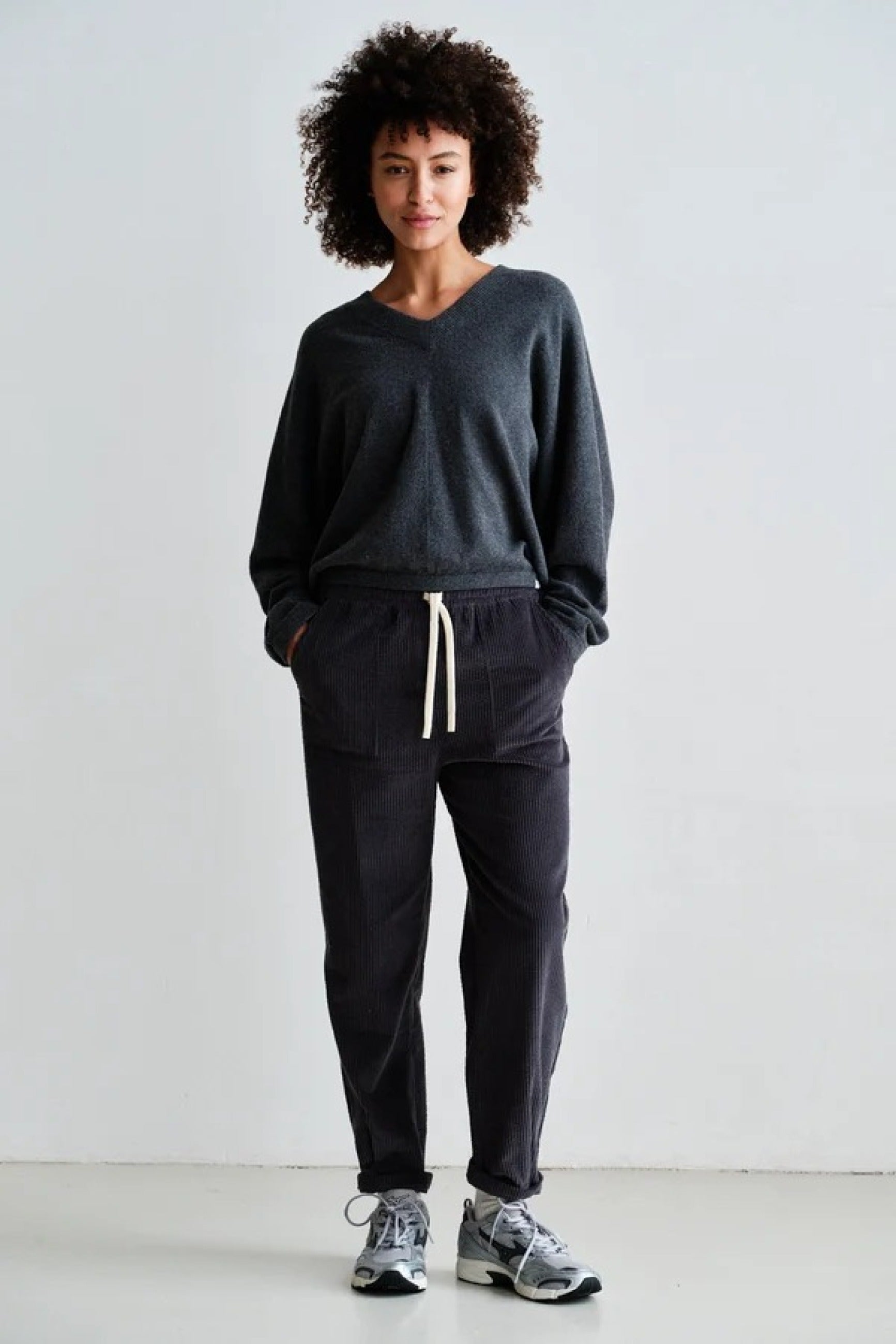 Zeitloser Strickpullover
