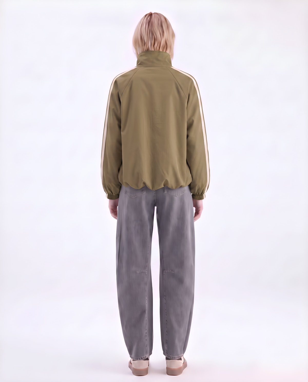 Blouson mit Streifen
