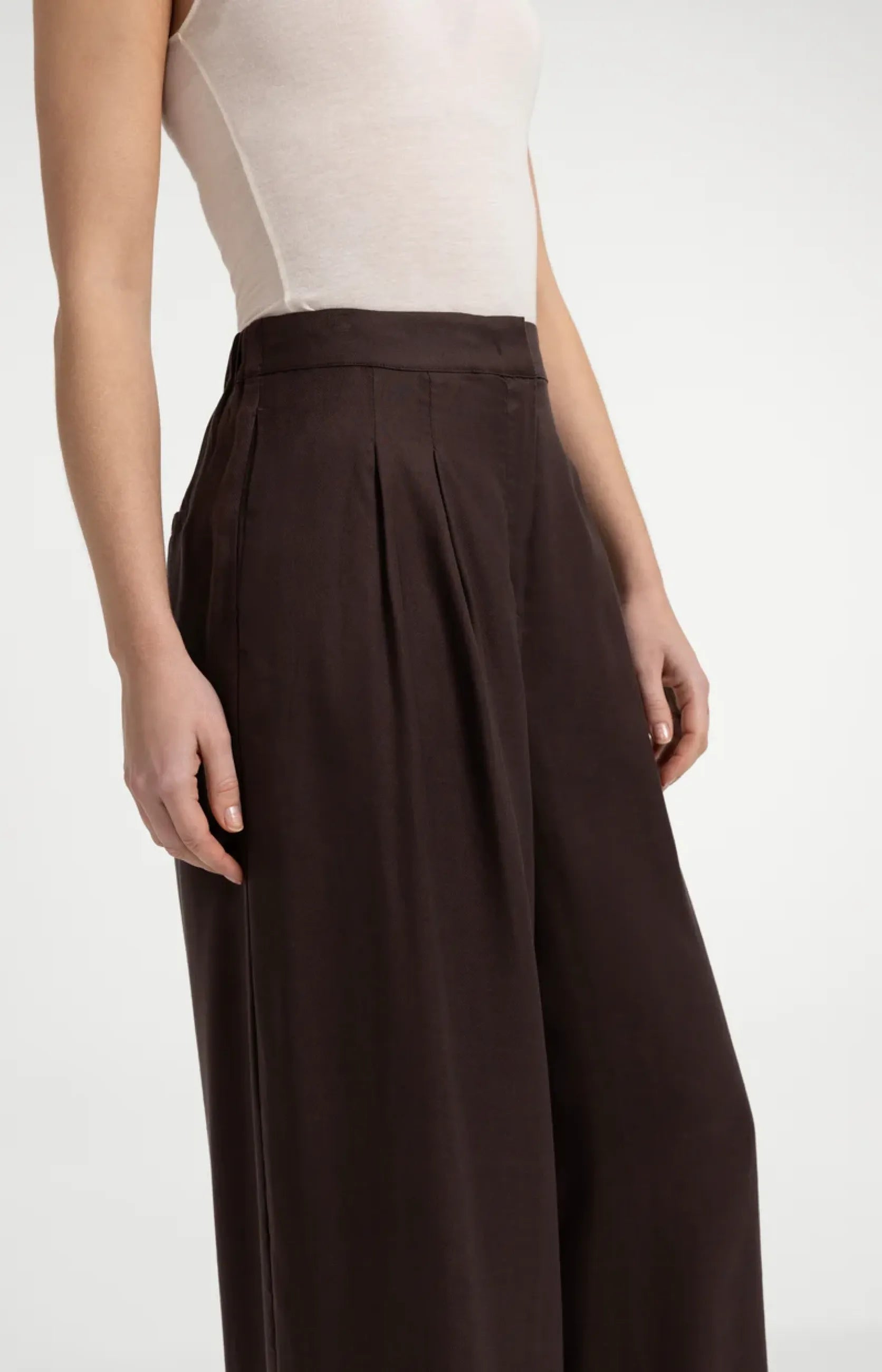 Hose mit weitem Bein