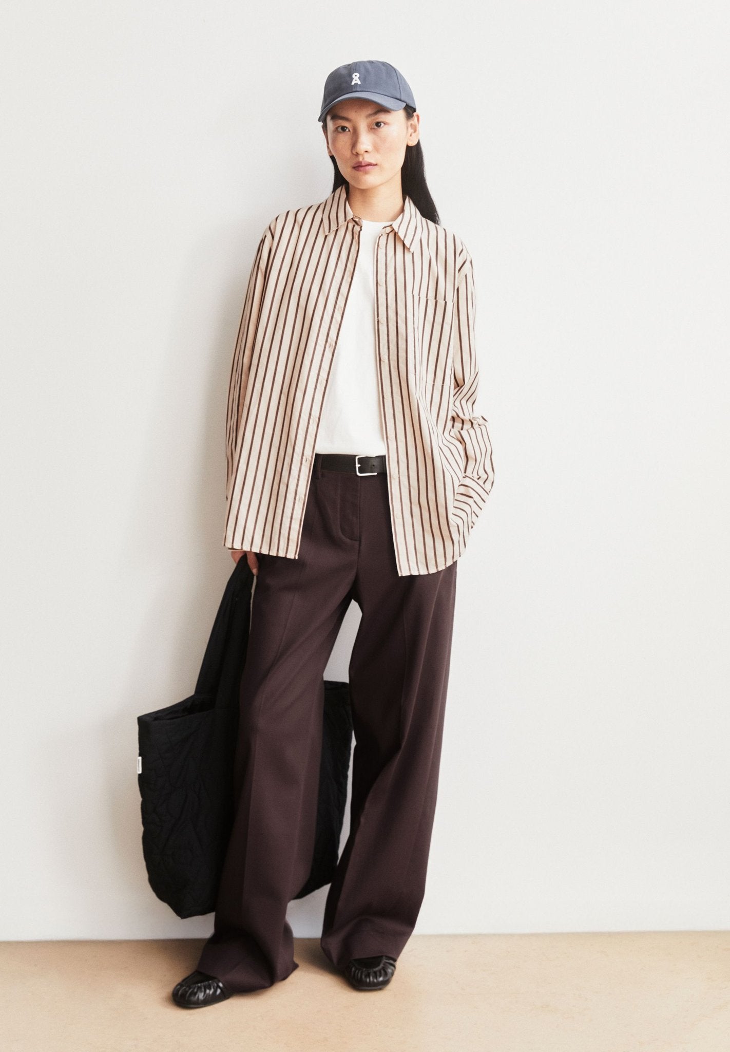 Bluse mit Streifen
