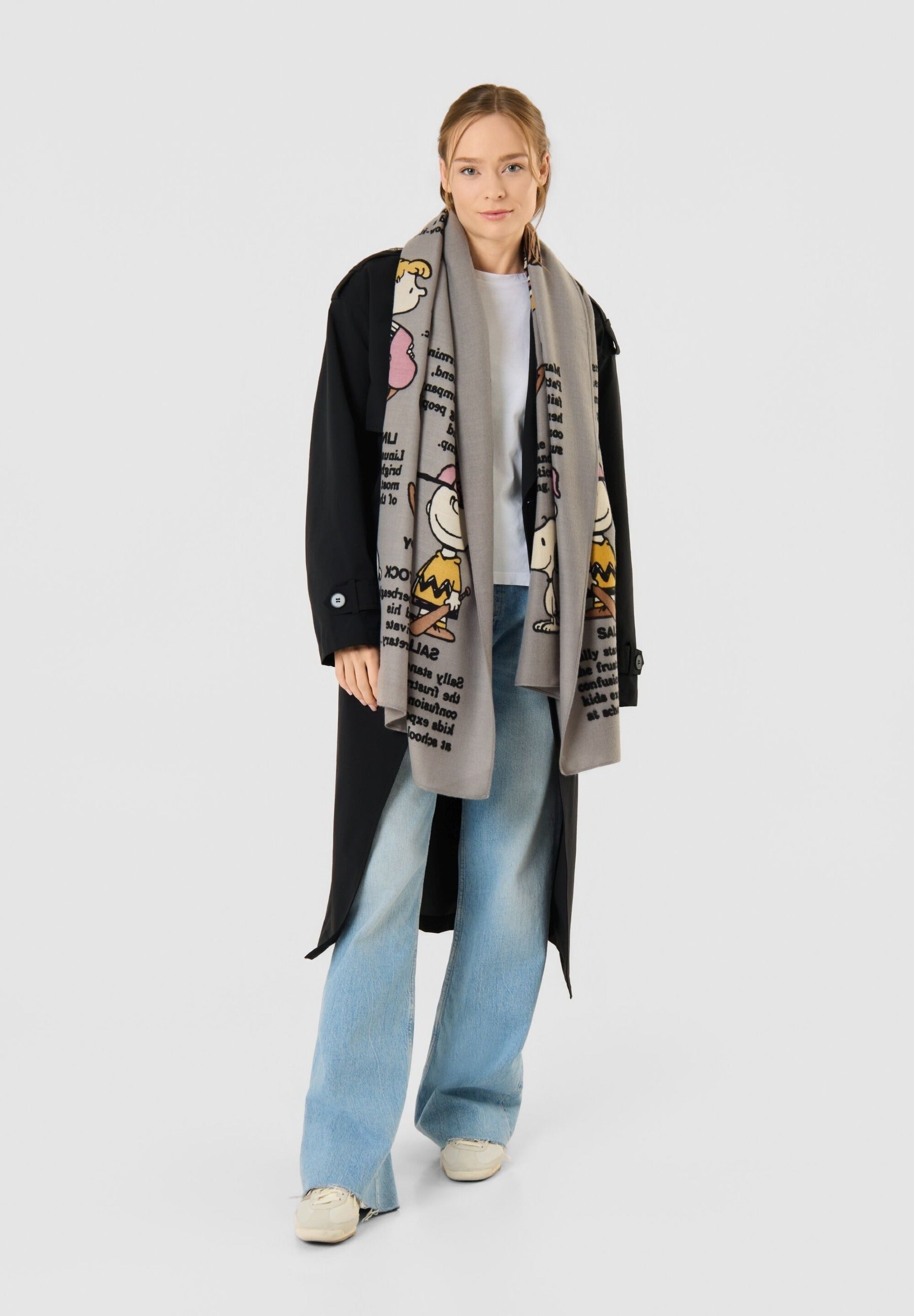 CODELLO Schals Grey Medium