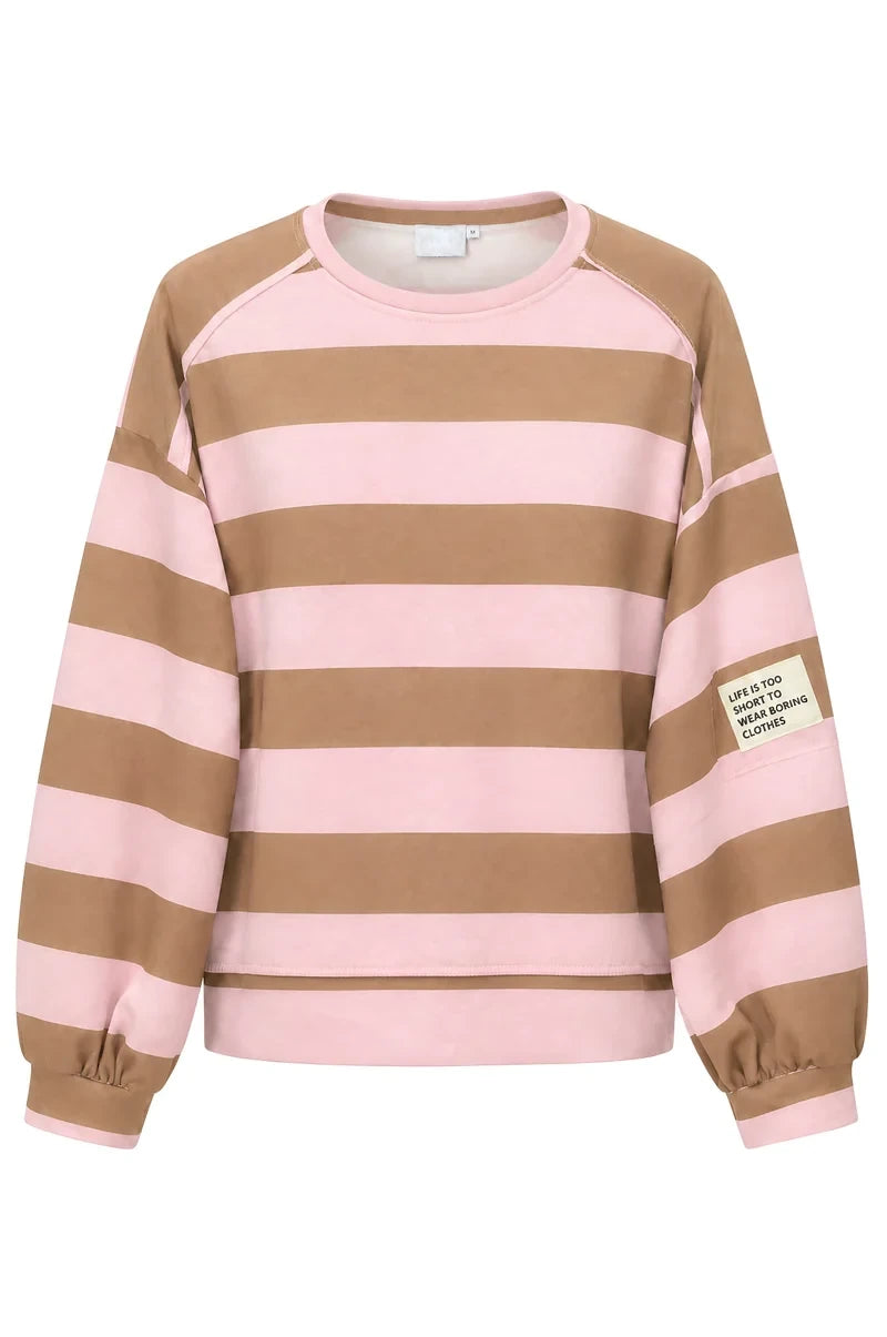 Sweatshirt "Life is too short"