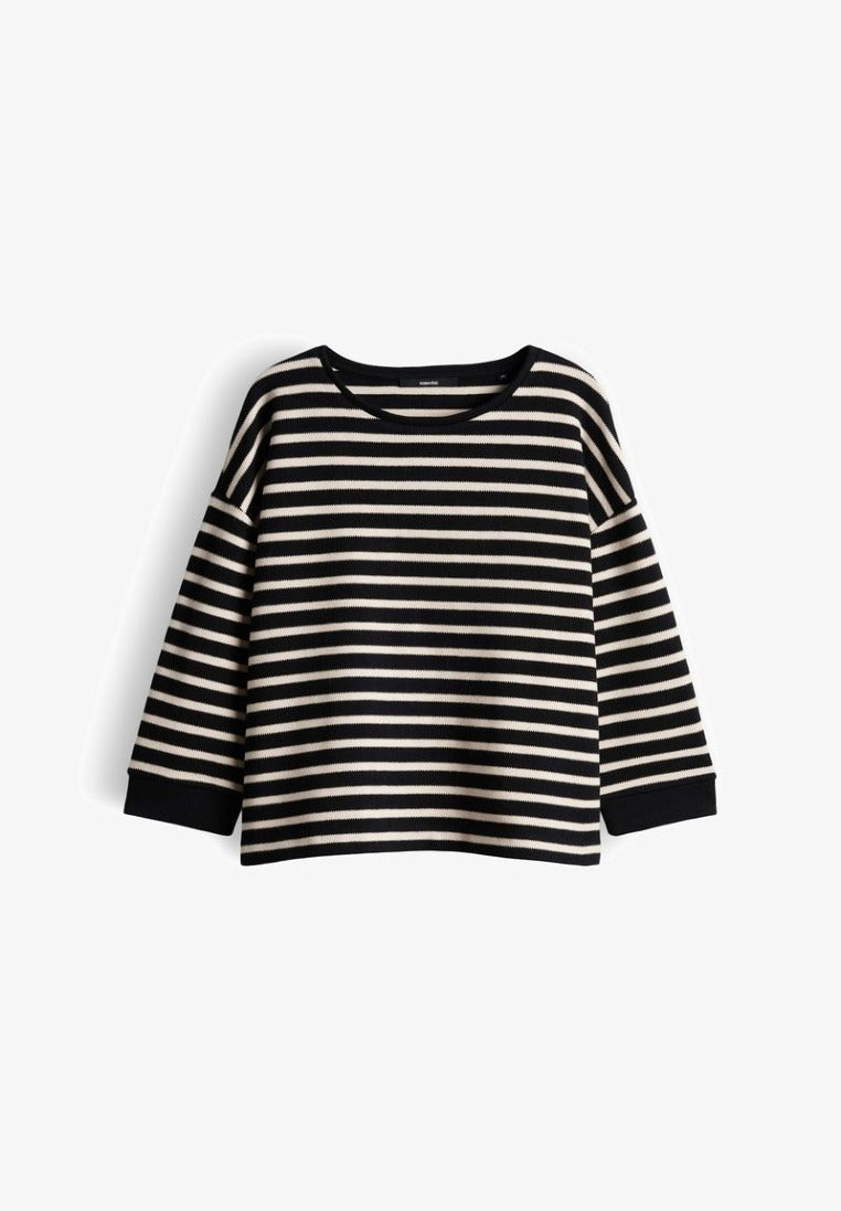 Strickpullover in Streifen-Optik