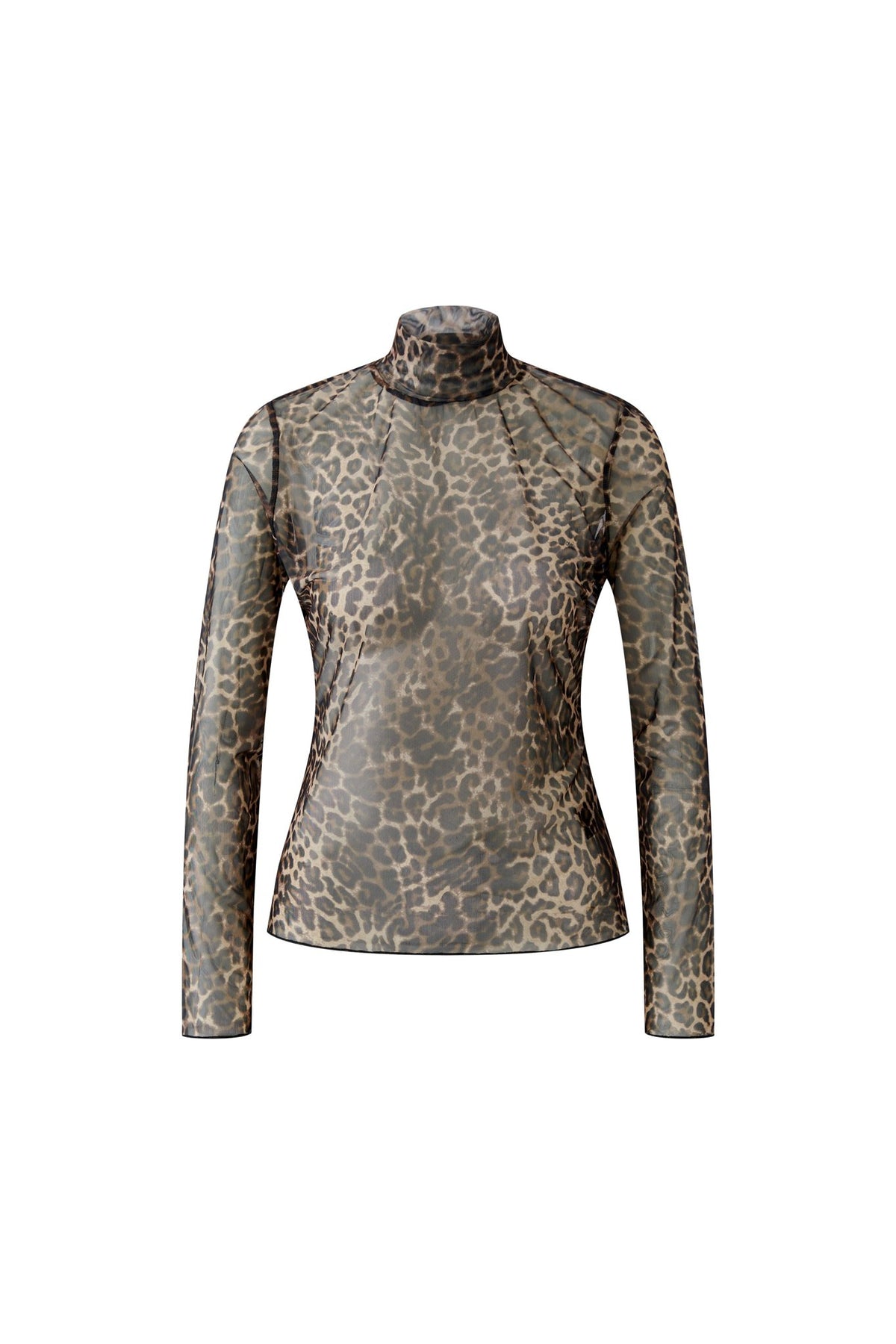 Longsleeve mit Leo-Muster