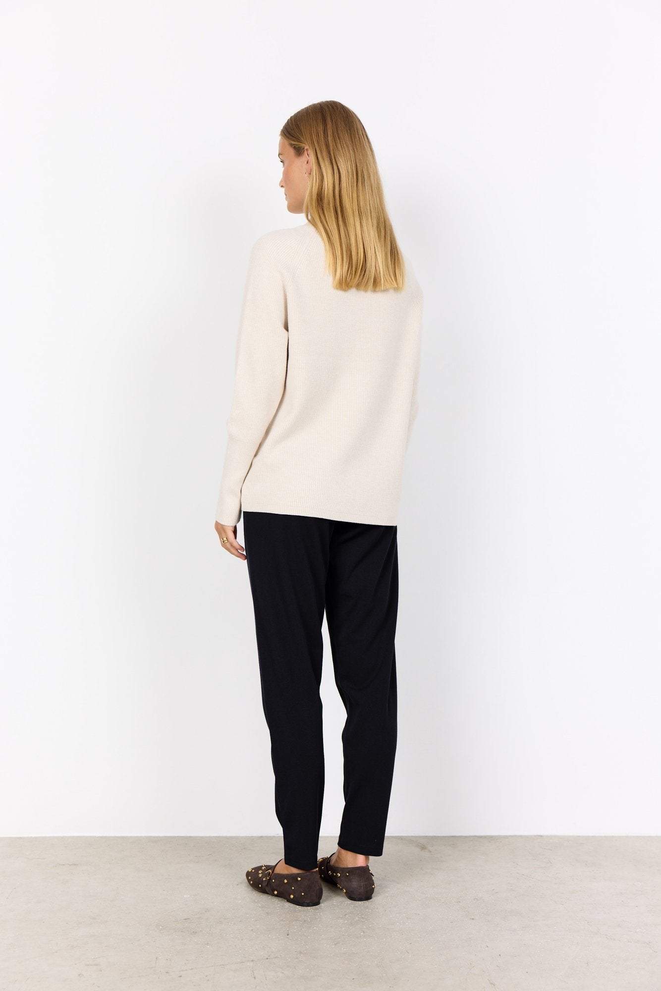 Soyaconcept Strickpullover Cream Melange
