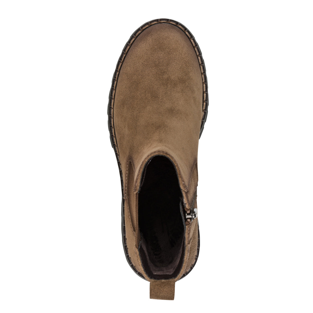 Chelsea Boot aus Veloursleder