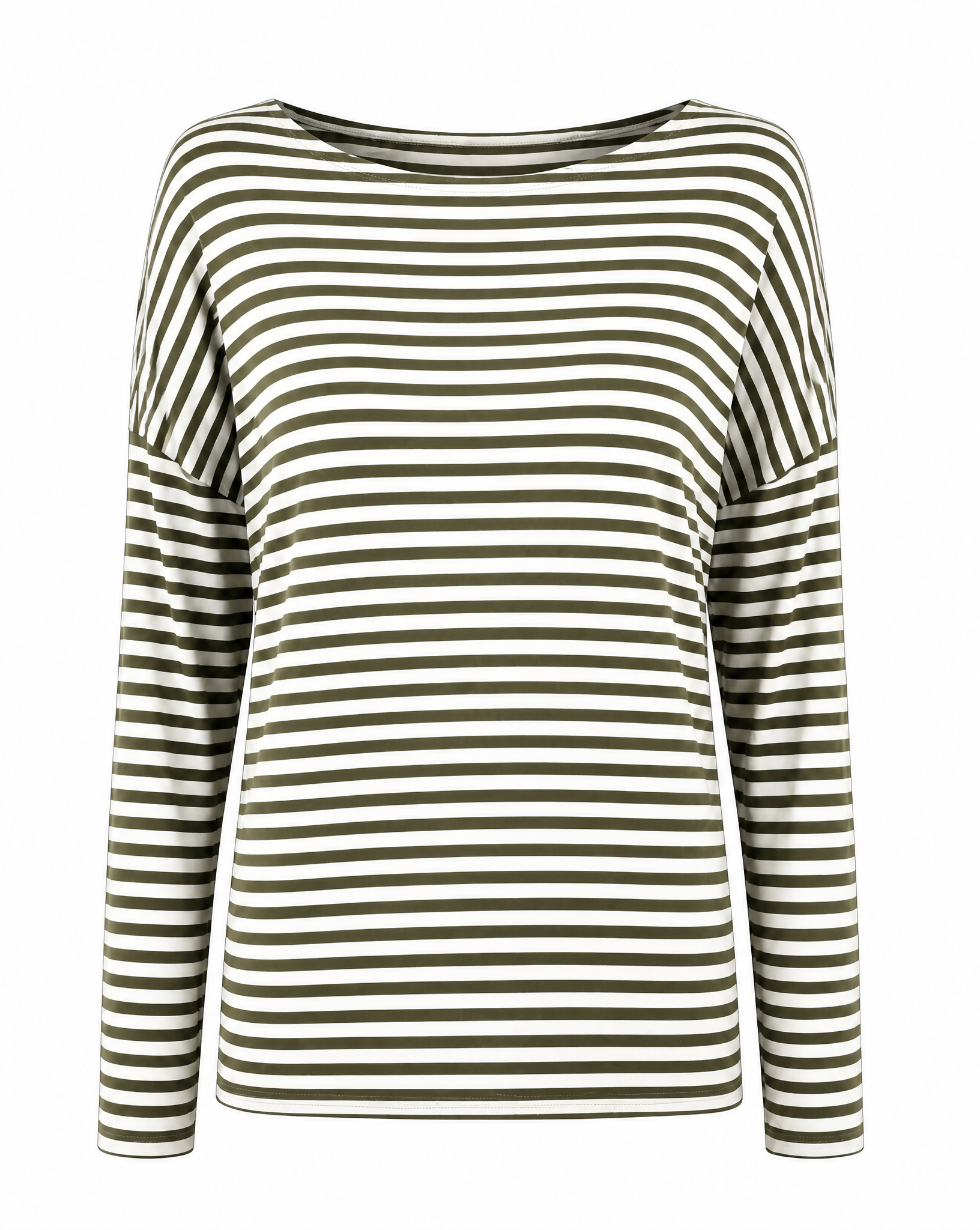 Sweatshirt mit U-Boot-Ausschnitt