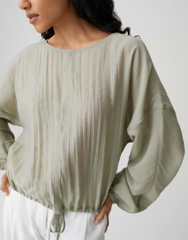Opus Blusen Pale Olive