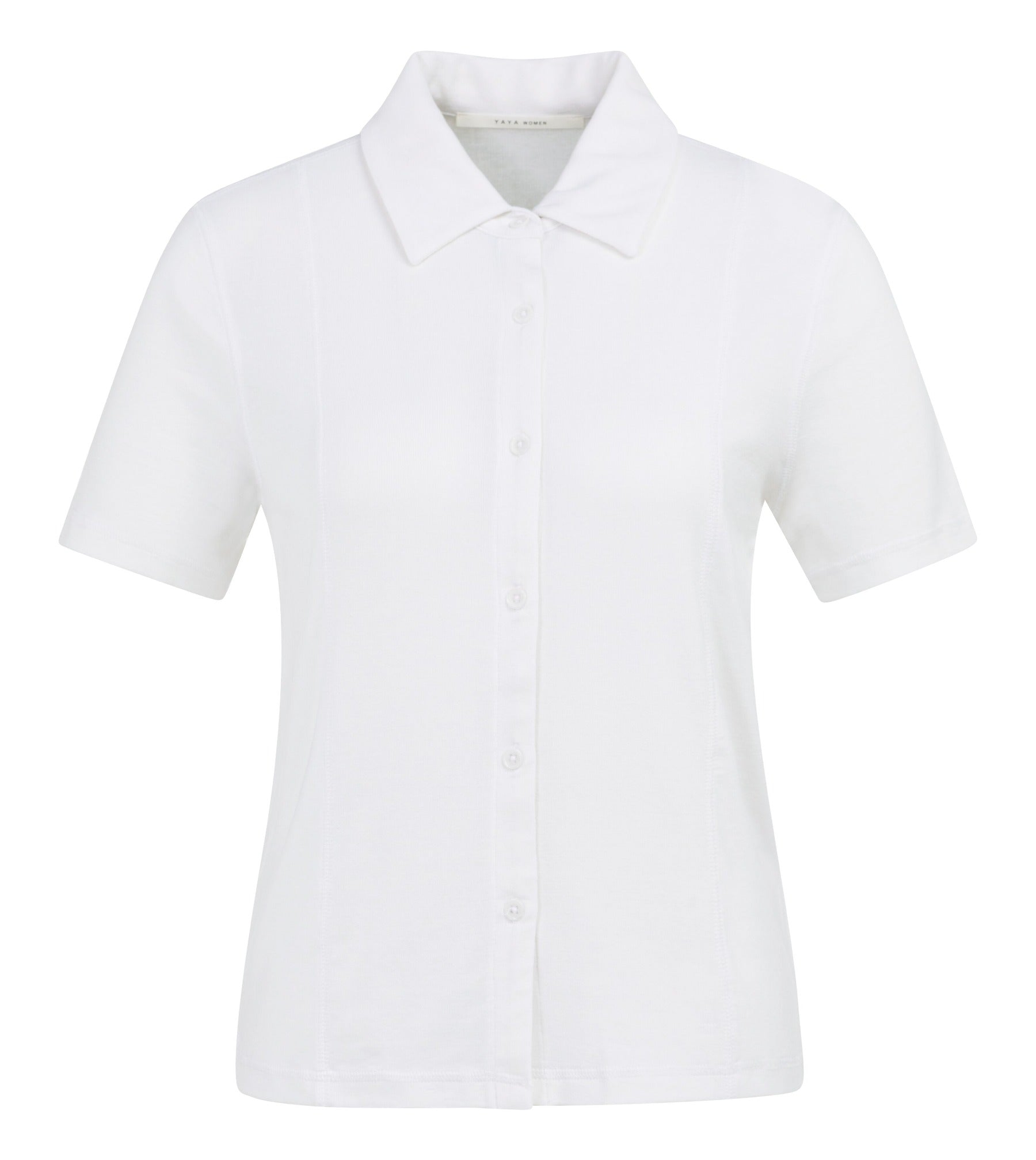 Poloshirt mit Ziernähten