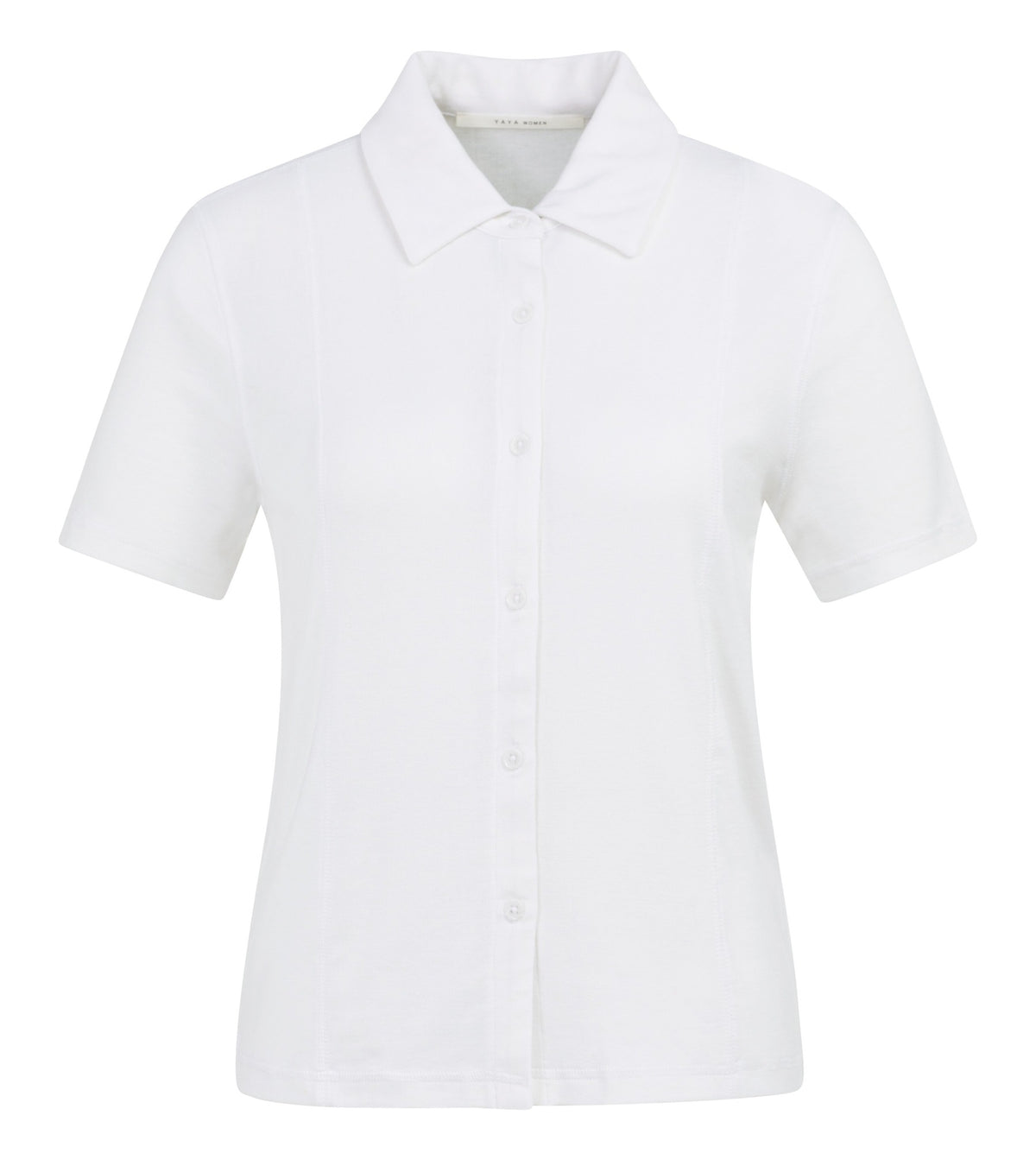 Poloshirt mit Ziernähten