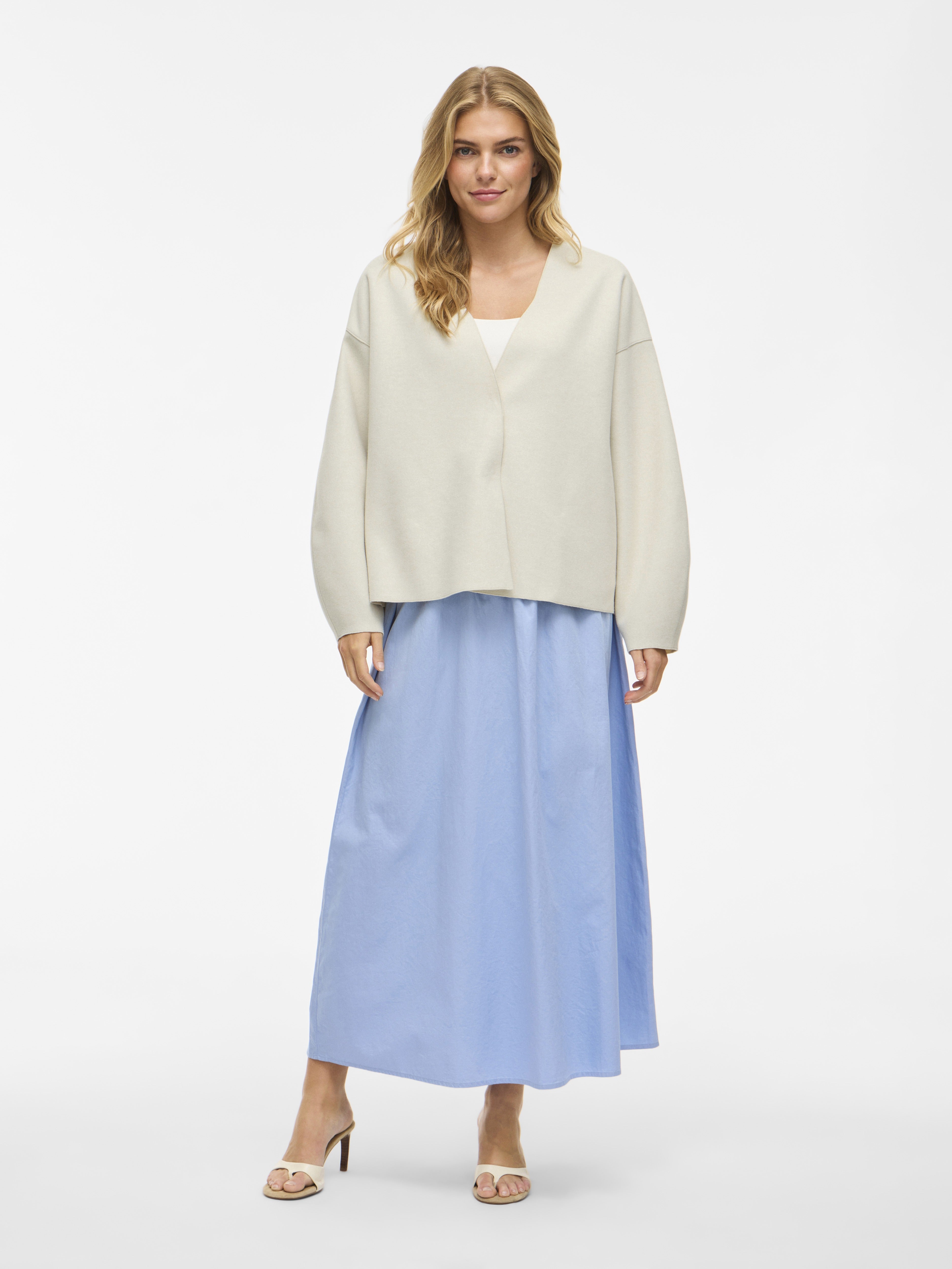 VILA Jacken Super Light Natural Melan