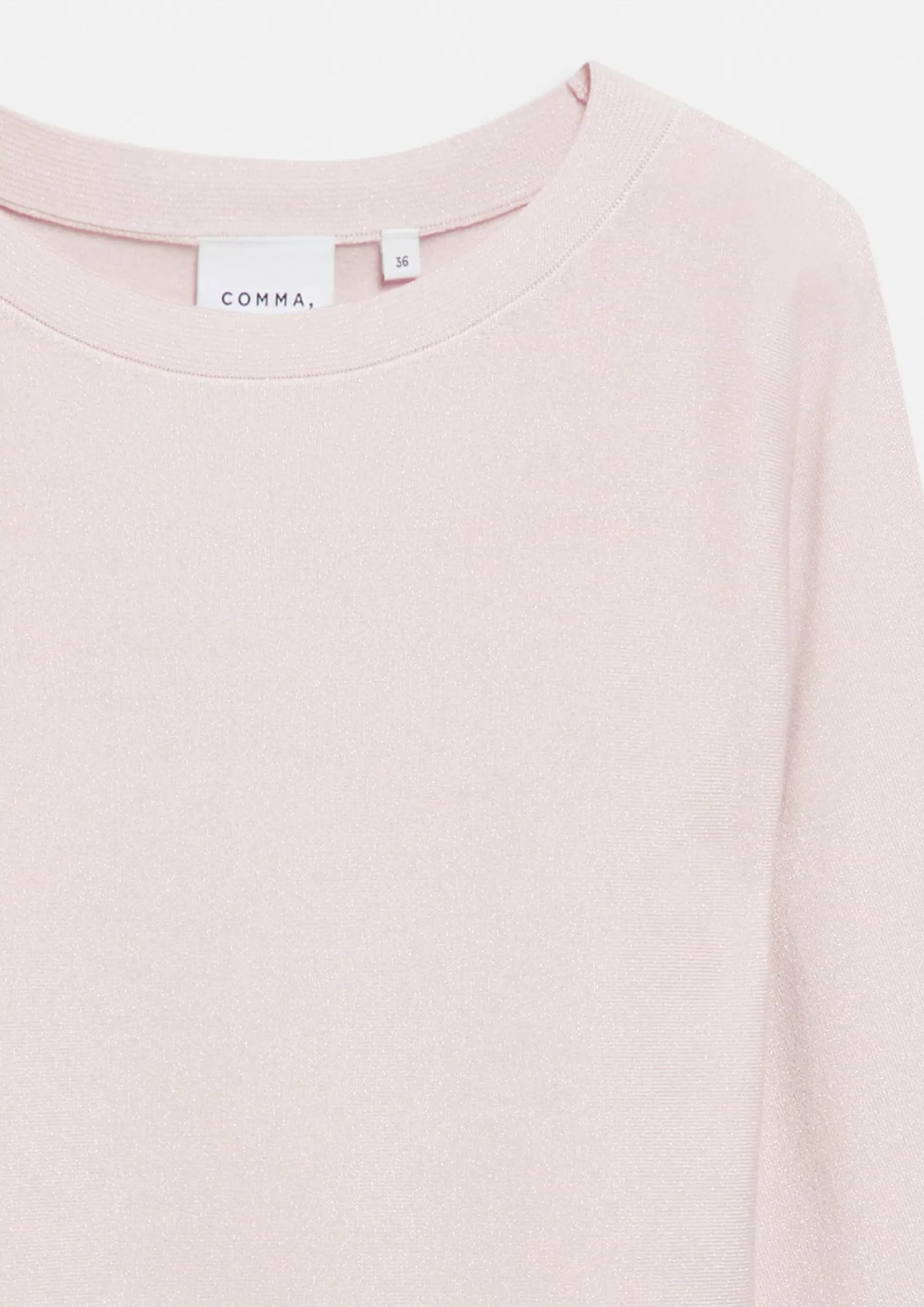 Pullover mit Glitzergarn