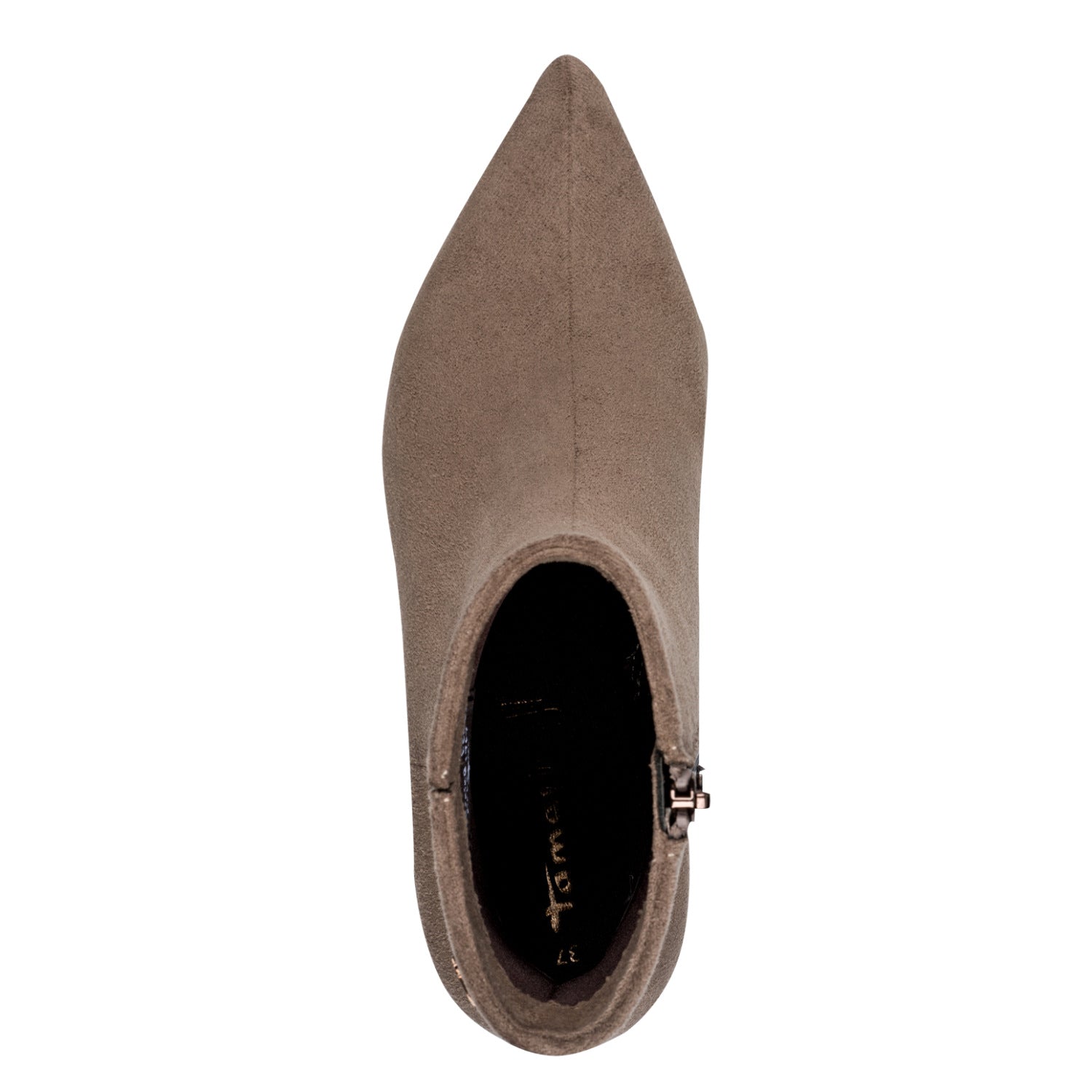 Stiefelette mit Reisverschluss