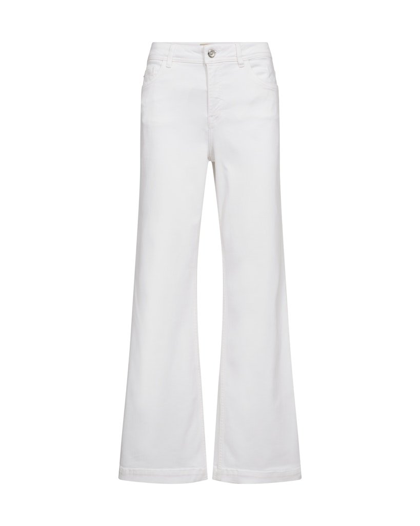Mos Mosh Flared Leg Bright White