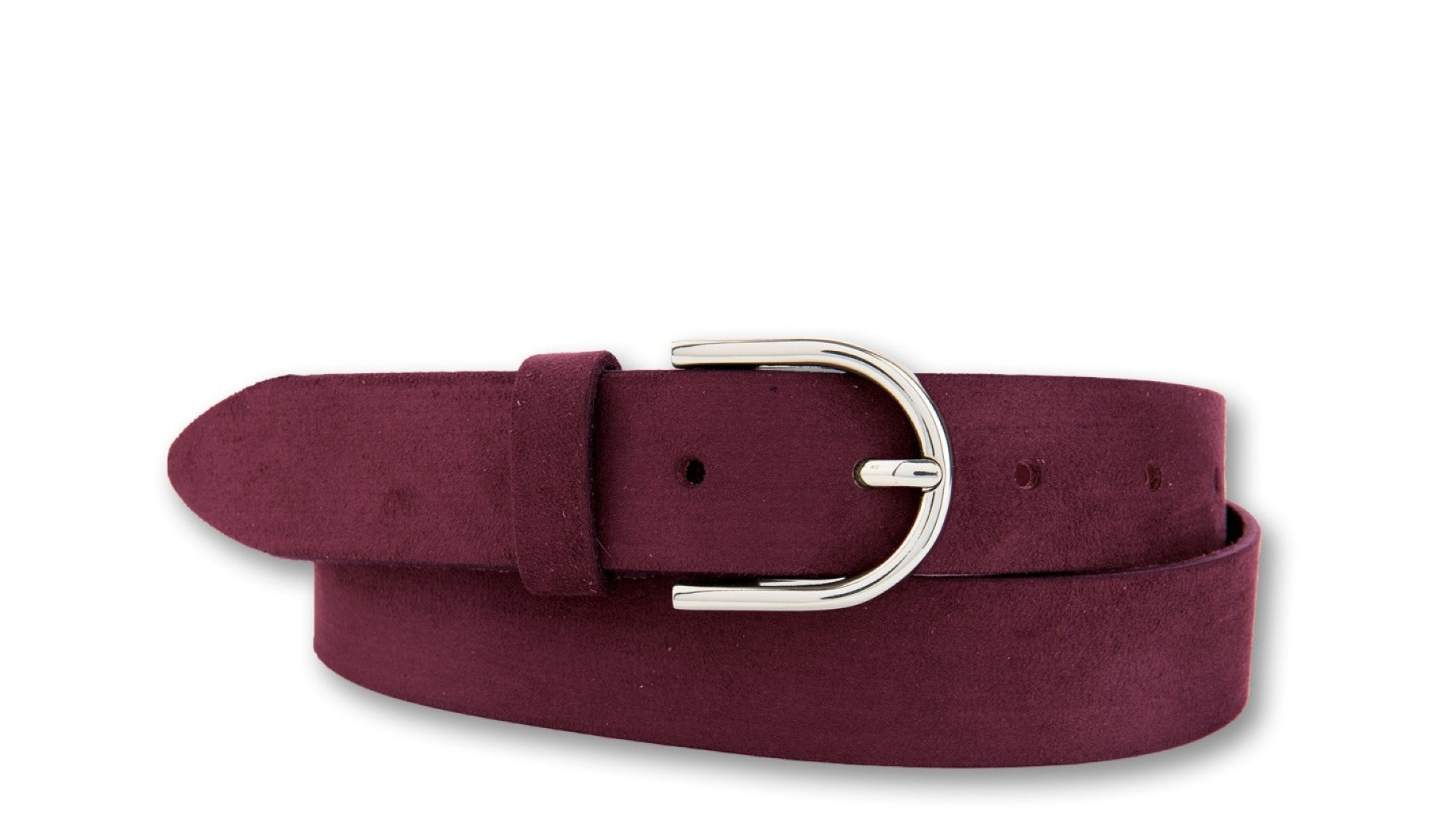 3cm Veloursledergürtel
