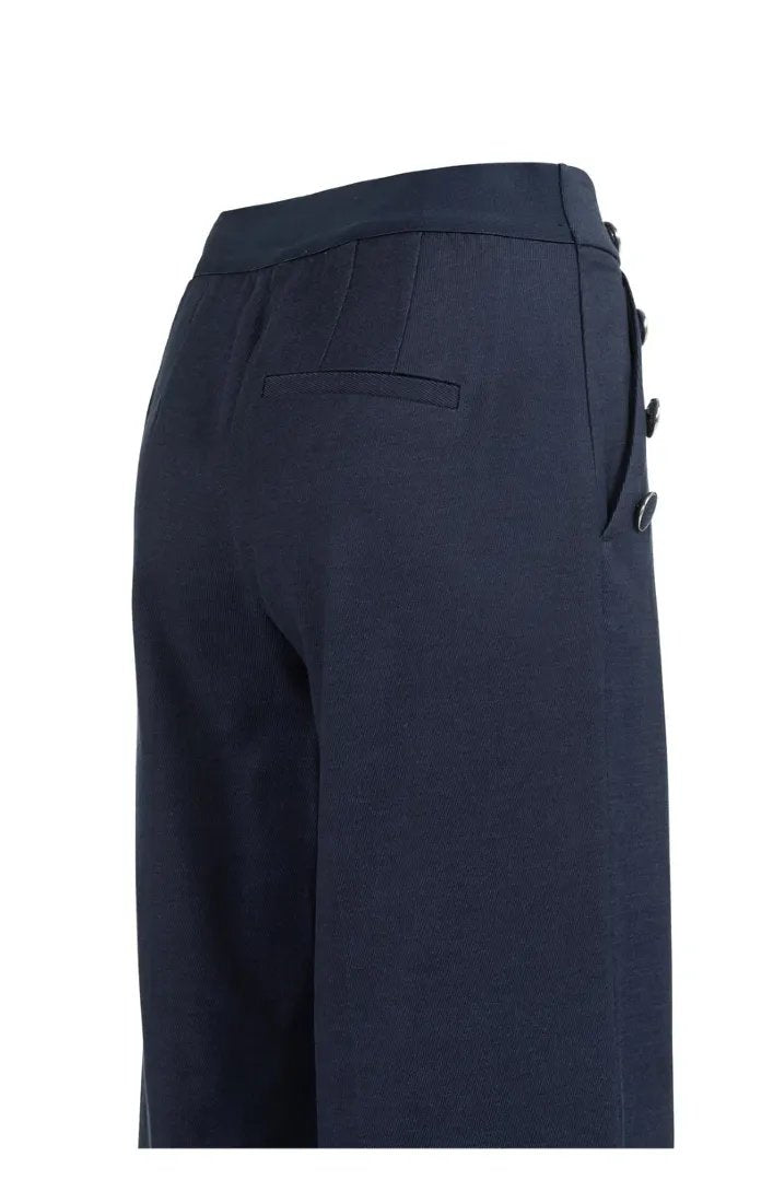 Yaya Hosen Navy Blazer Blue