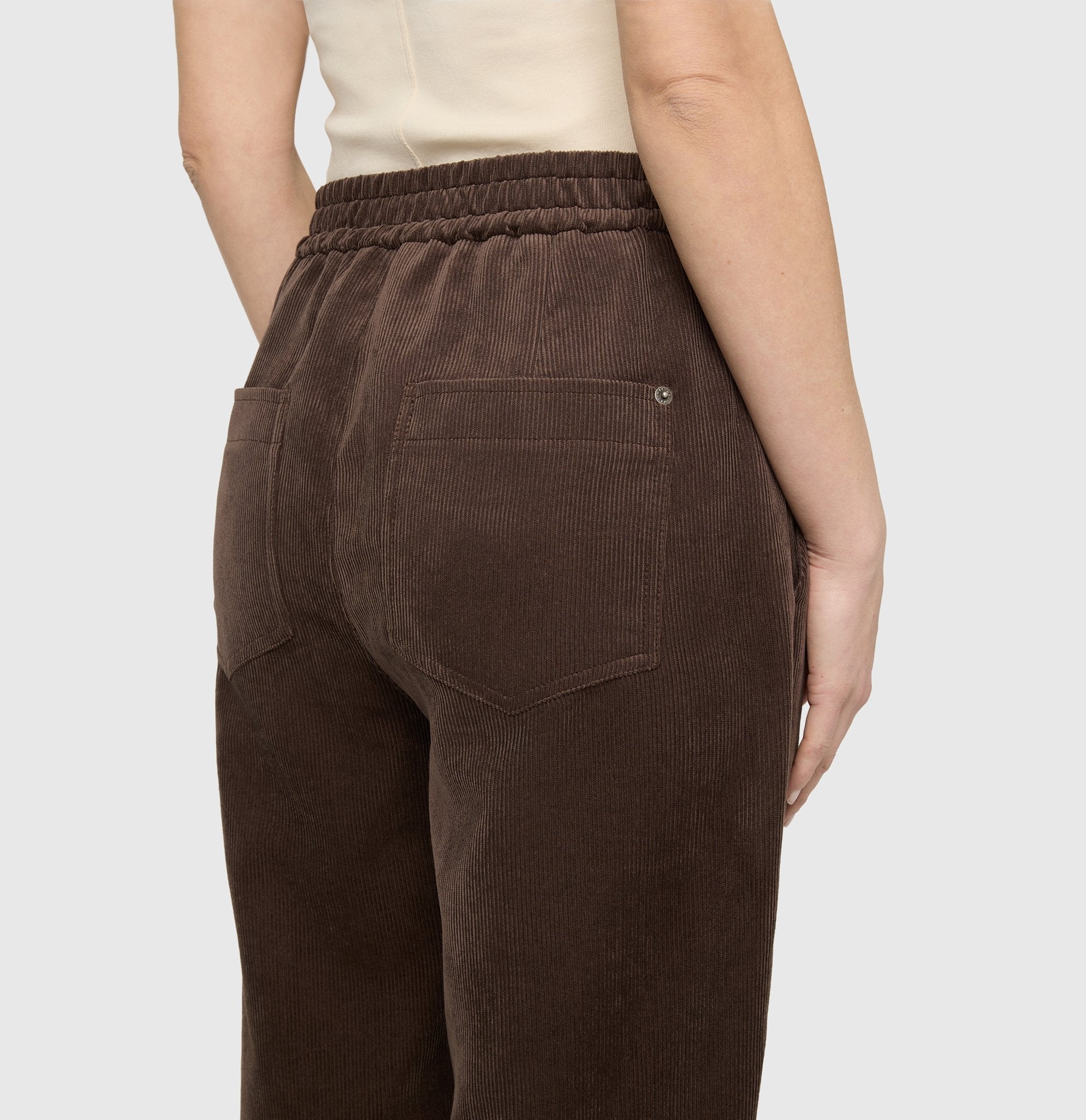 Hose TILDA in Velours-Optik