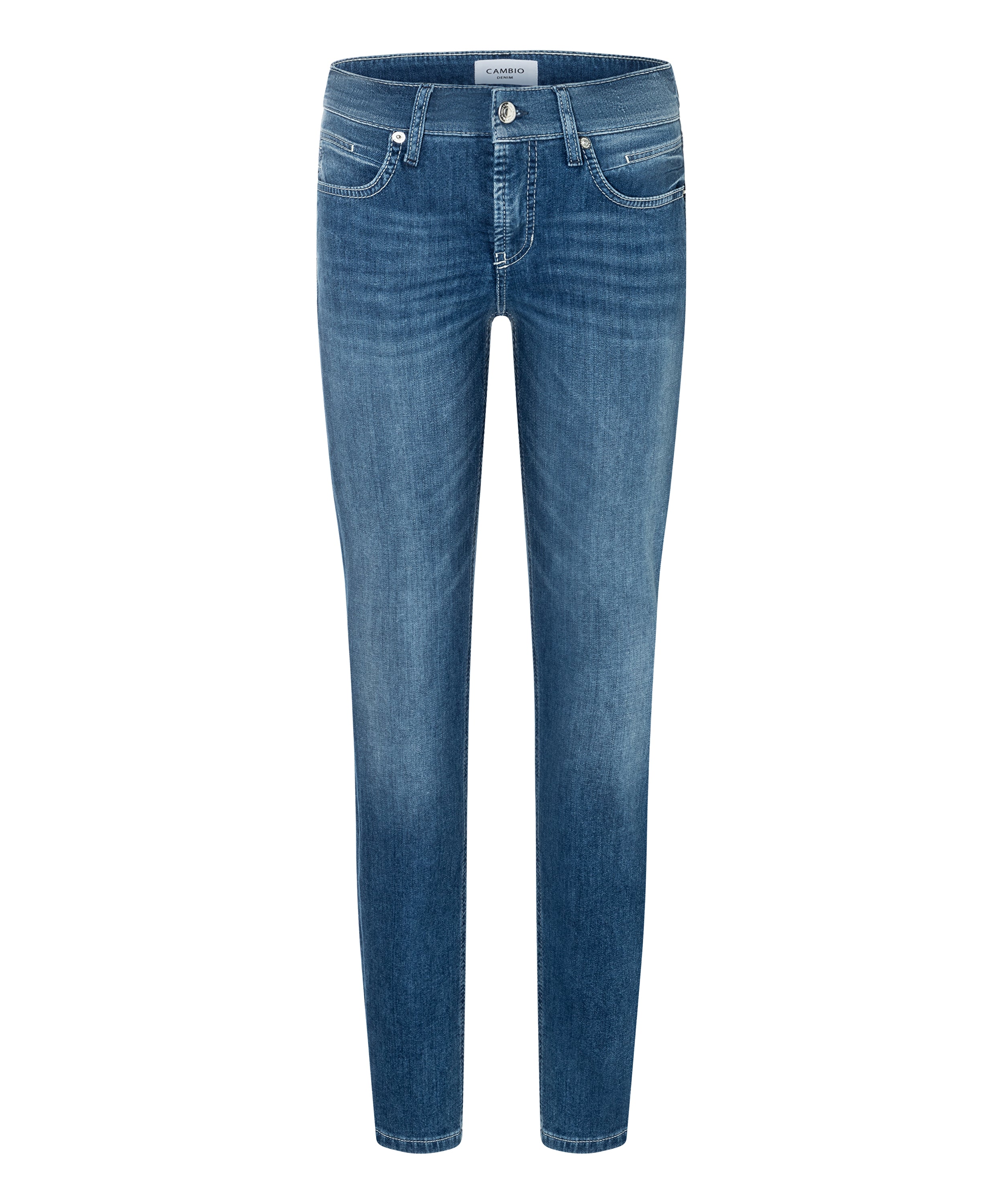 Cambio Slim Fit Zomer Donker Gebruikt